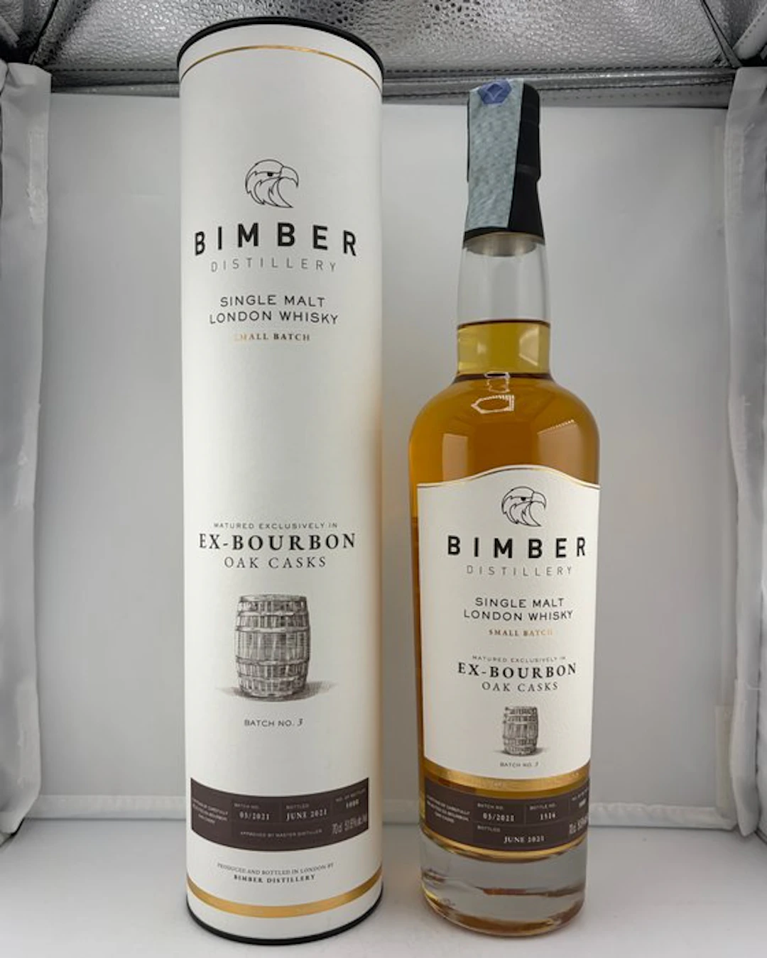 Bimber - Ex-Bourbon Oak Casks - Small Batch No. 3 - b. 2021 - 70cl