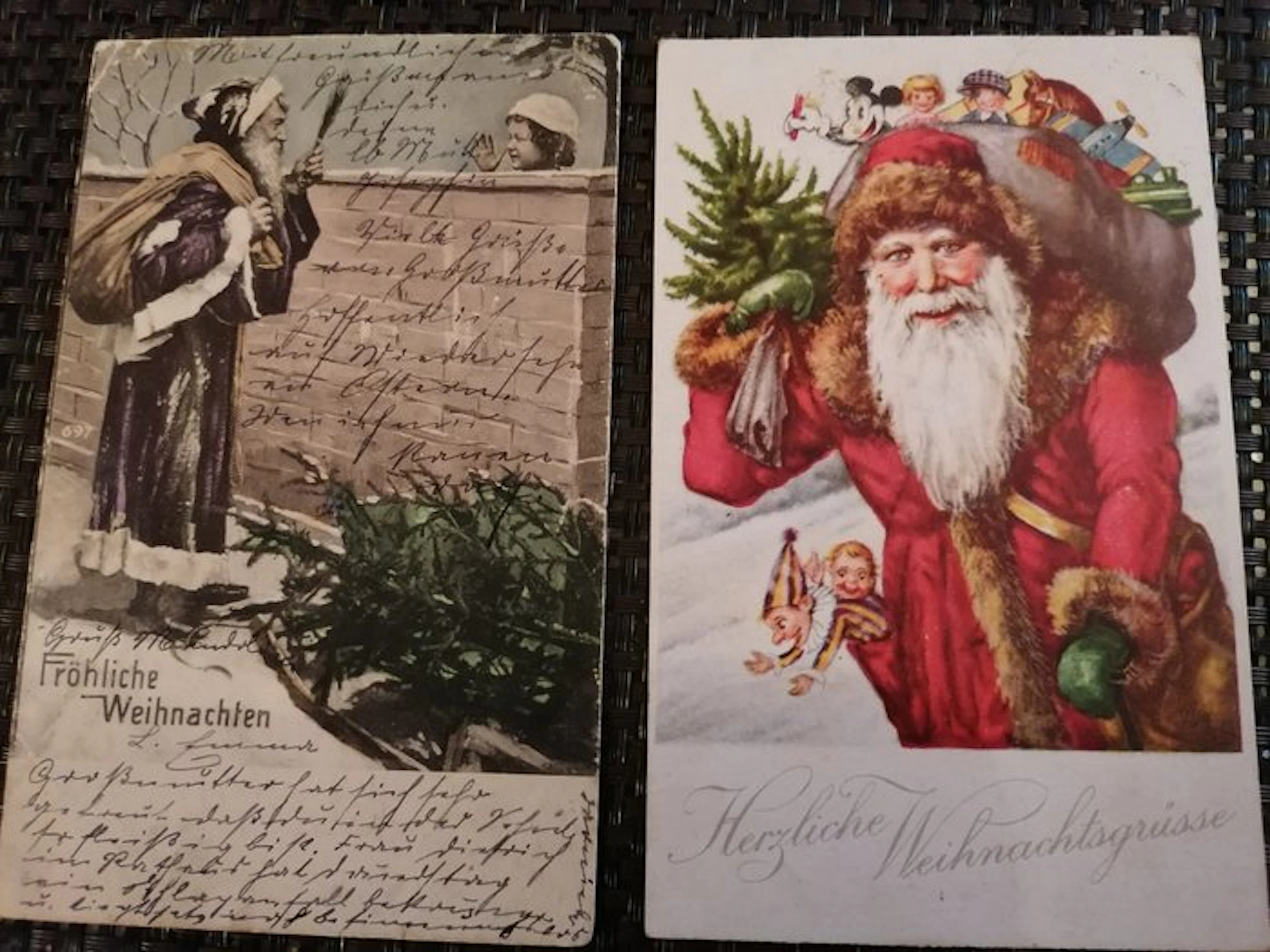 Fantasy, Christmas - Christmas: 110 postcards from 1897...