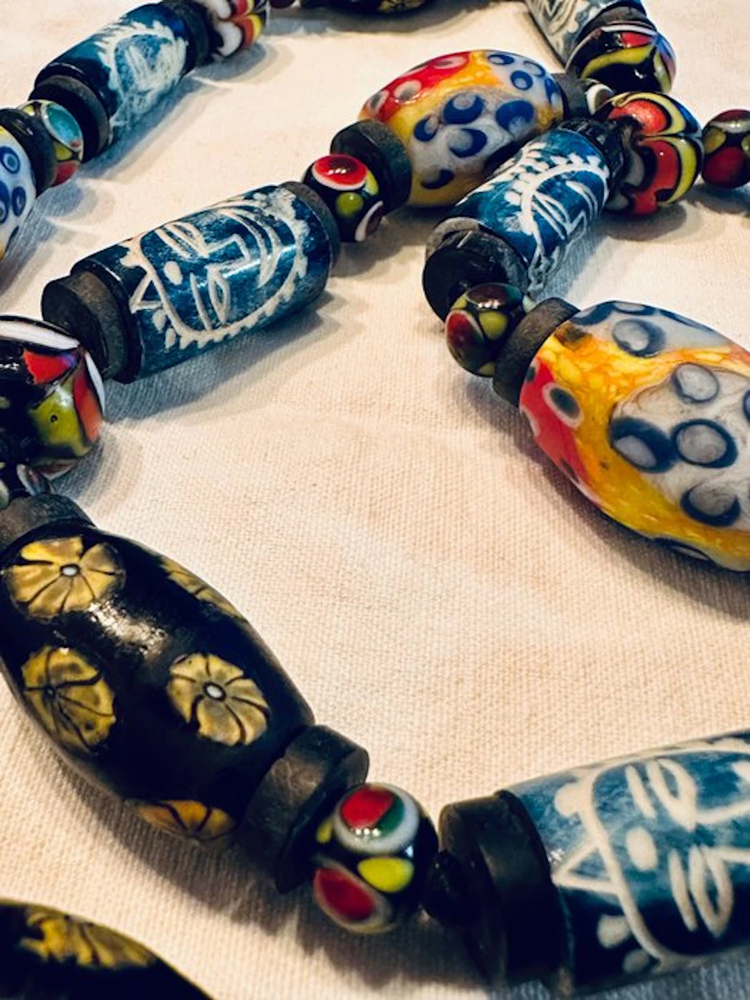 String of beads - Mauritania - Trade Beads necklace