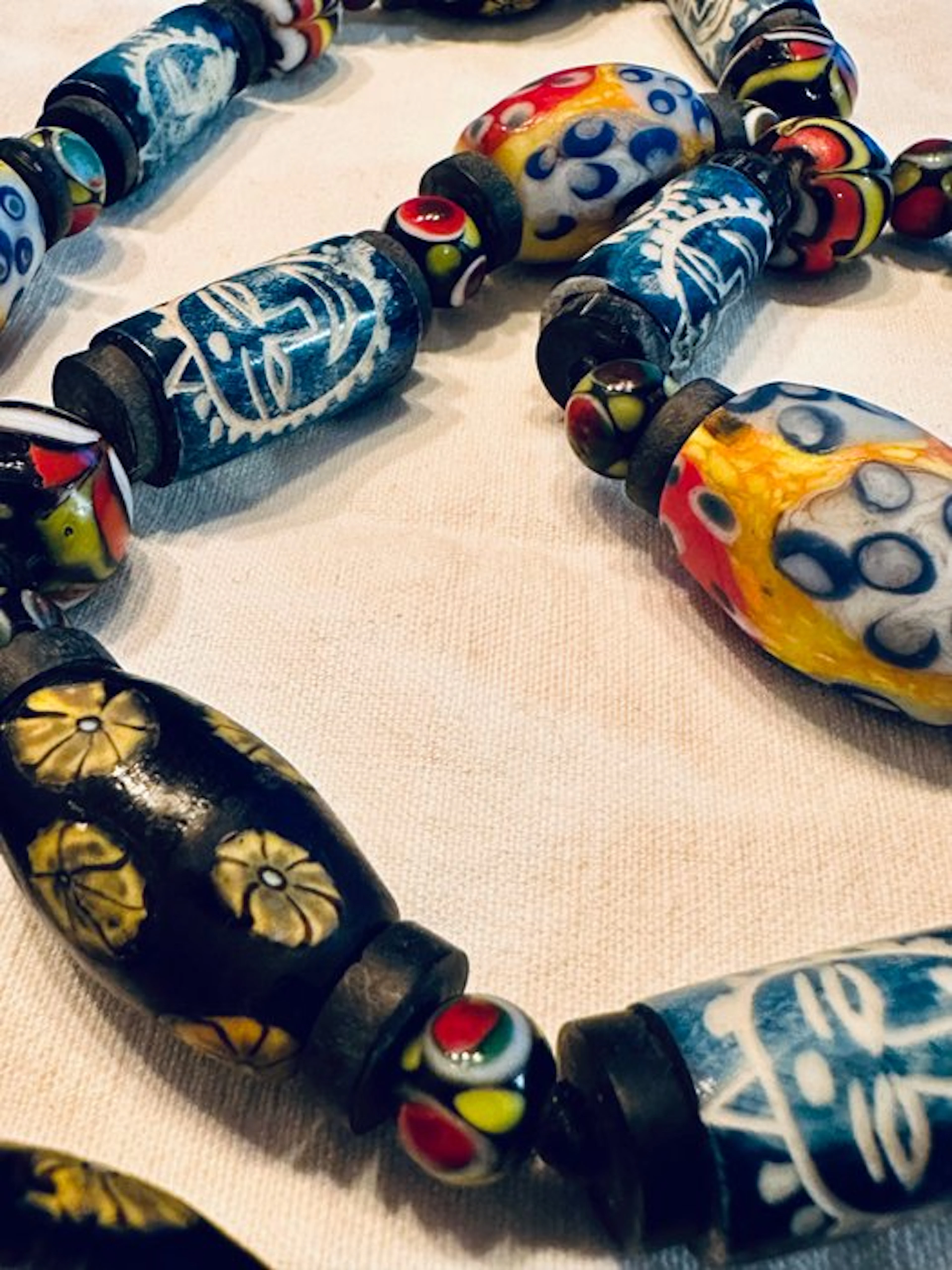String of beads - Mauritania - Trade Beads necklace