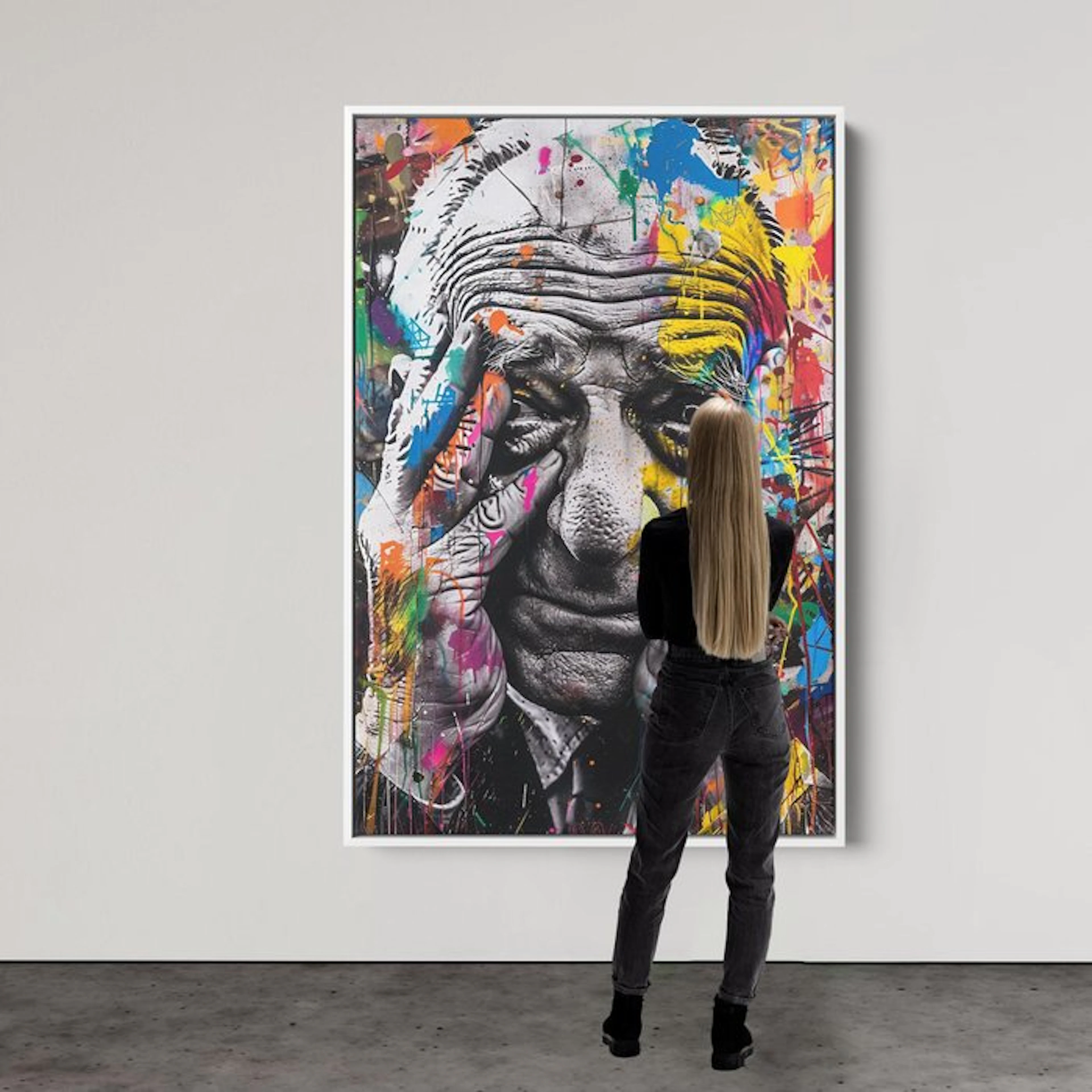 Dine Chanima (XX-XXI) - Concrete Canvas Picasso Series