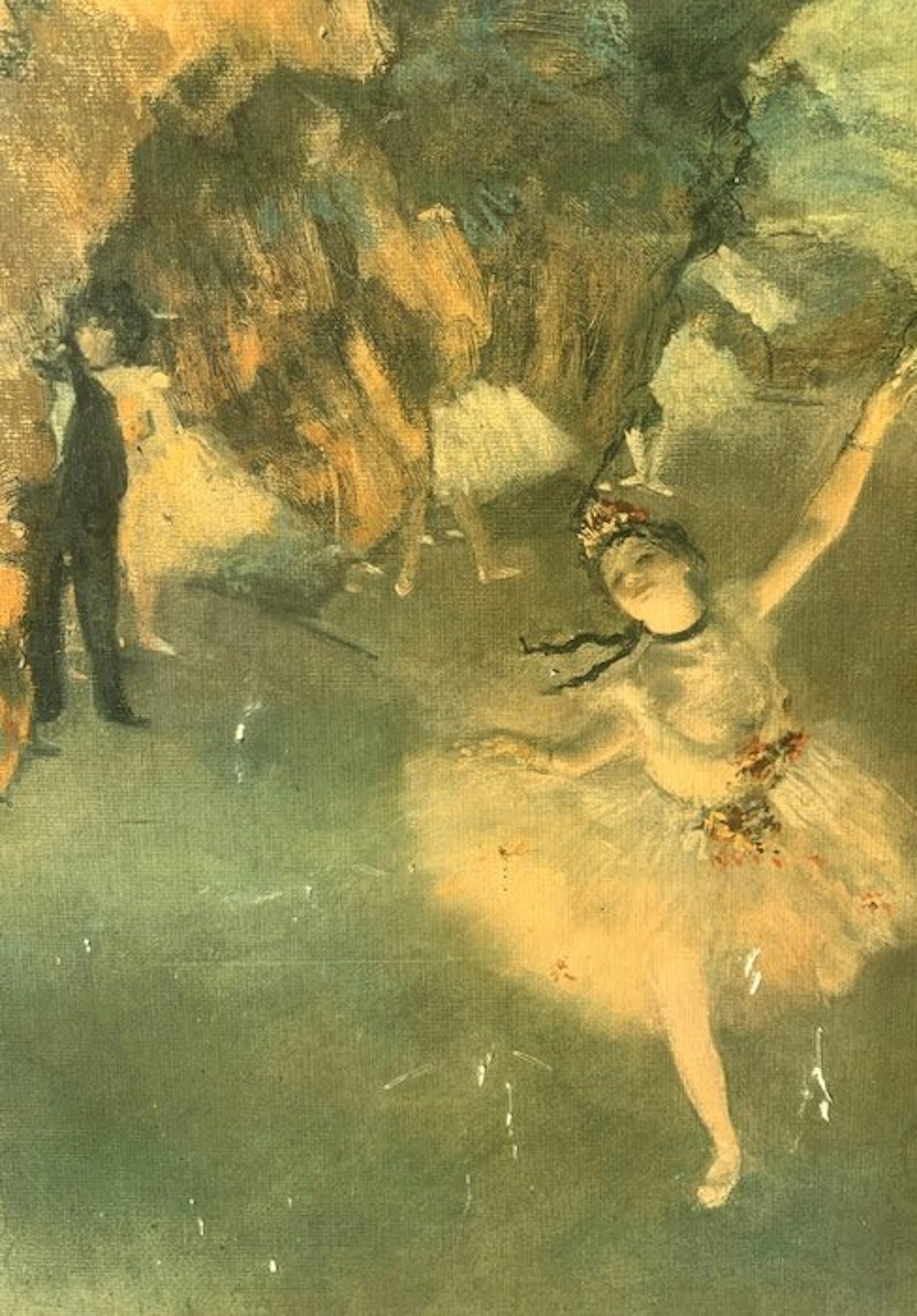After Edgar Degas (XIX) - Danseuse sur la scène