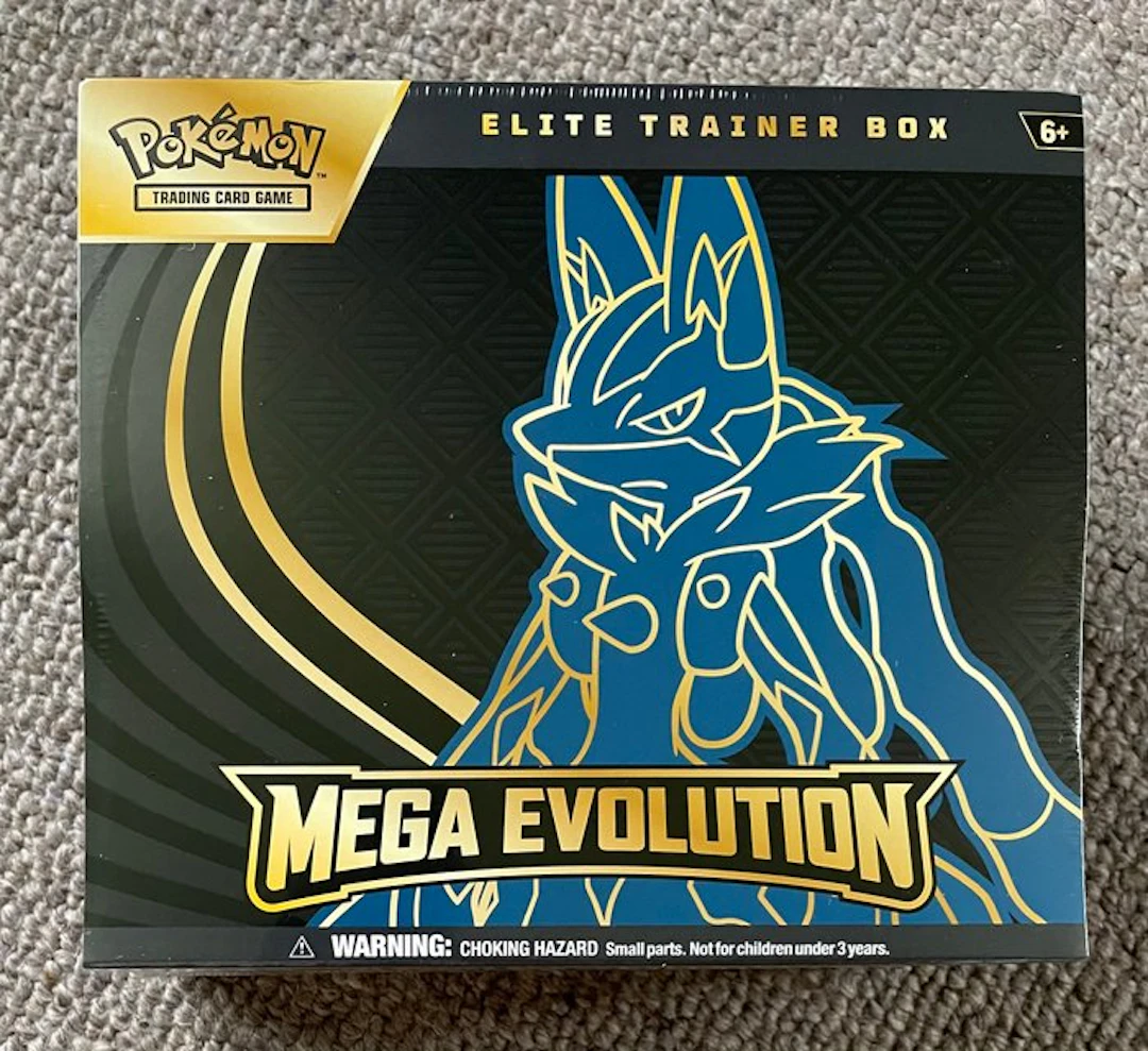 Pokémon - 1 Elite trainer box - Mega Evolution Elite Trainer Box: Mega Lucario