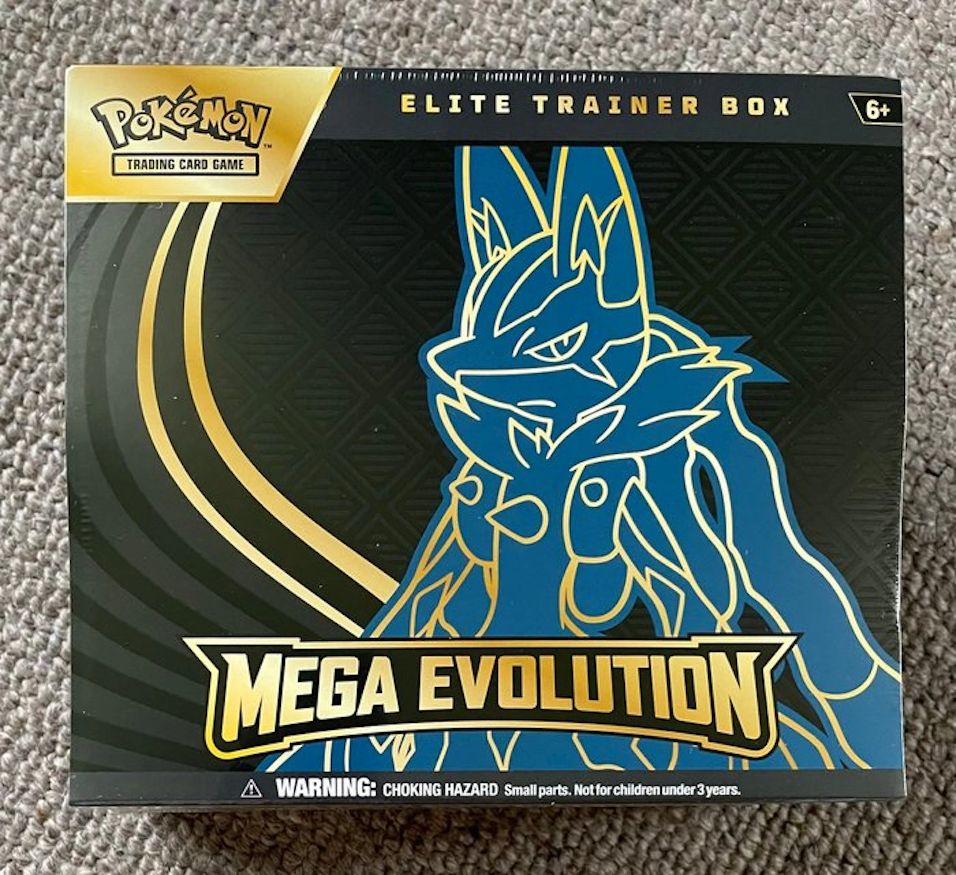 Pokémon - 1 Elite trainer box - Mega Evolution Elite Trainer Box: Mega Lucario