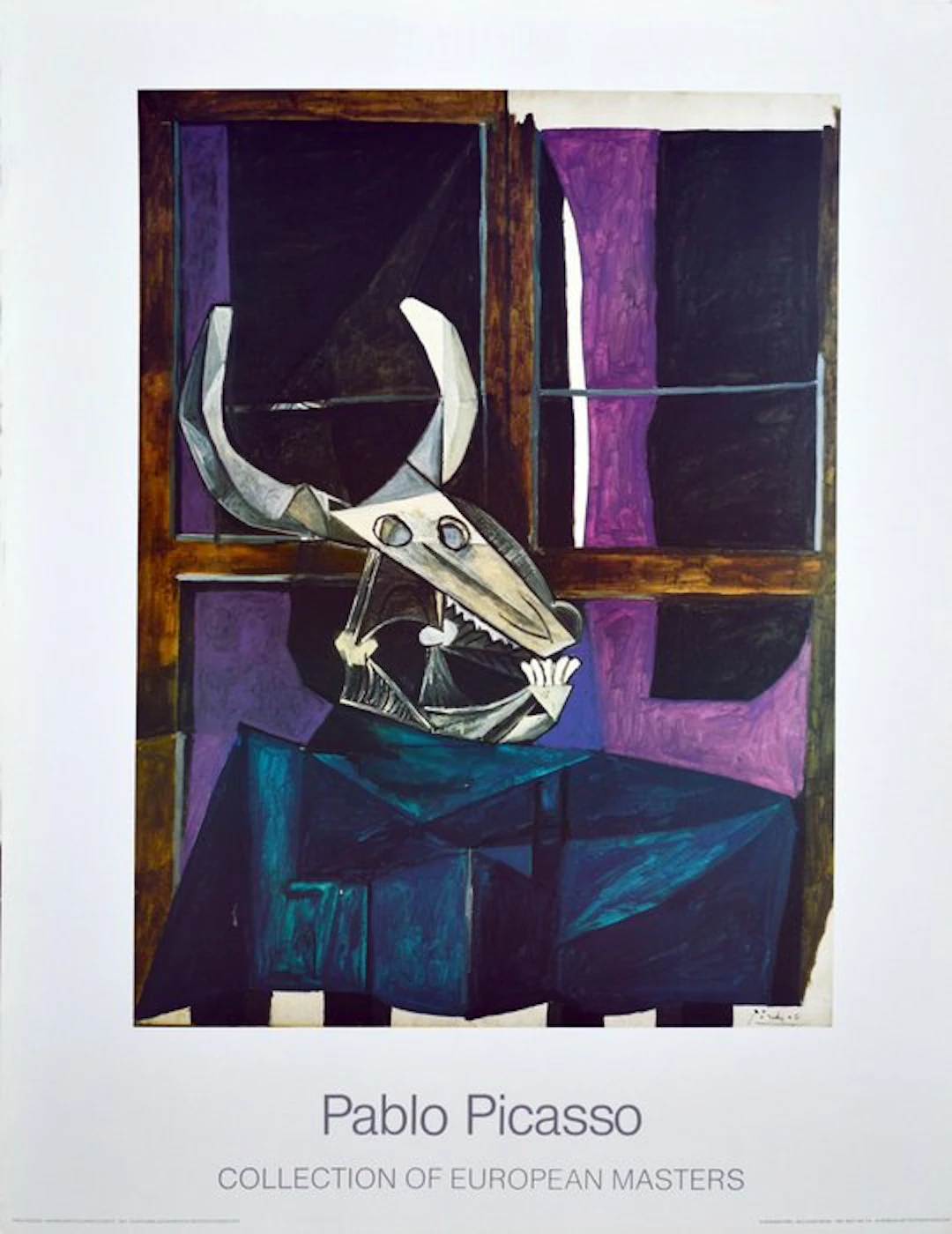 Pablo Picasso (1881-1973) - (after) Nature morte au crane de boeuf