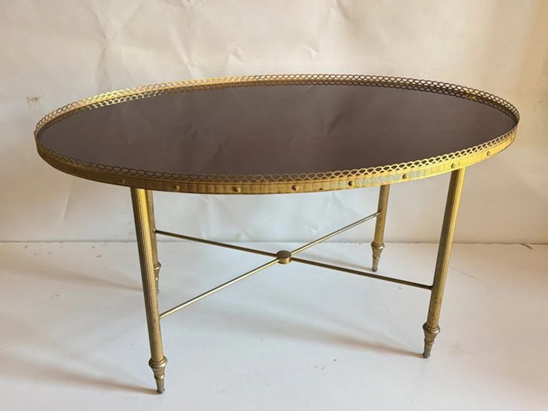 Table - Brass, Bronze, Mahogany - Exclusive Coffee Table