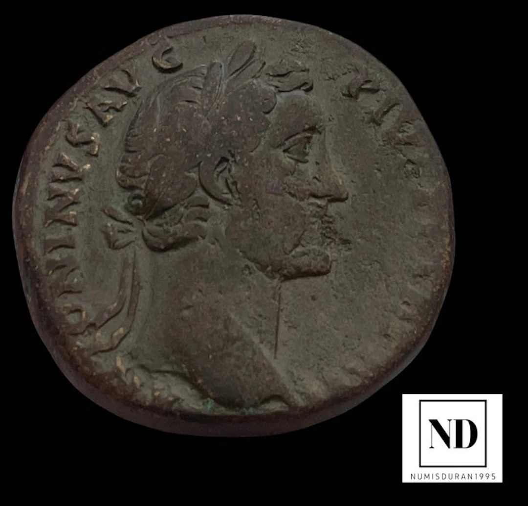 Roman Empire. Antoninus Pius (AD 138-161). Sestertius Roma