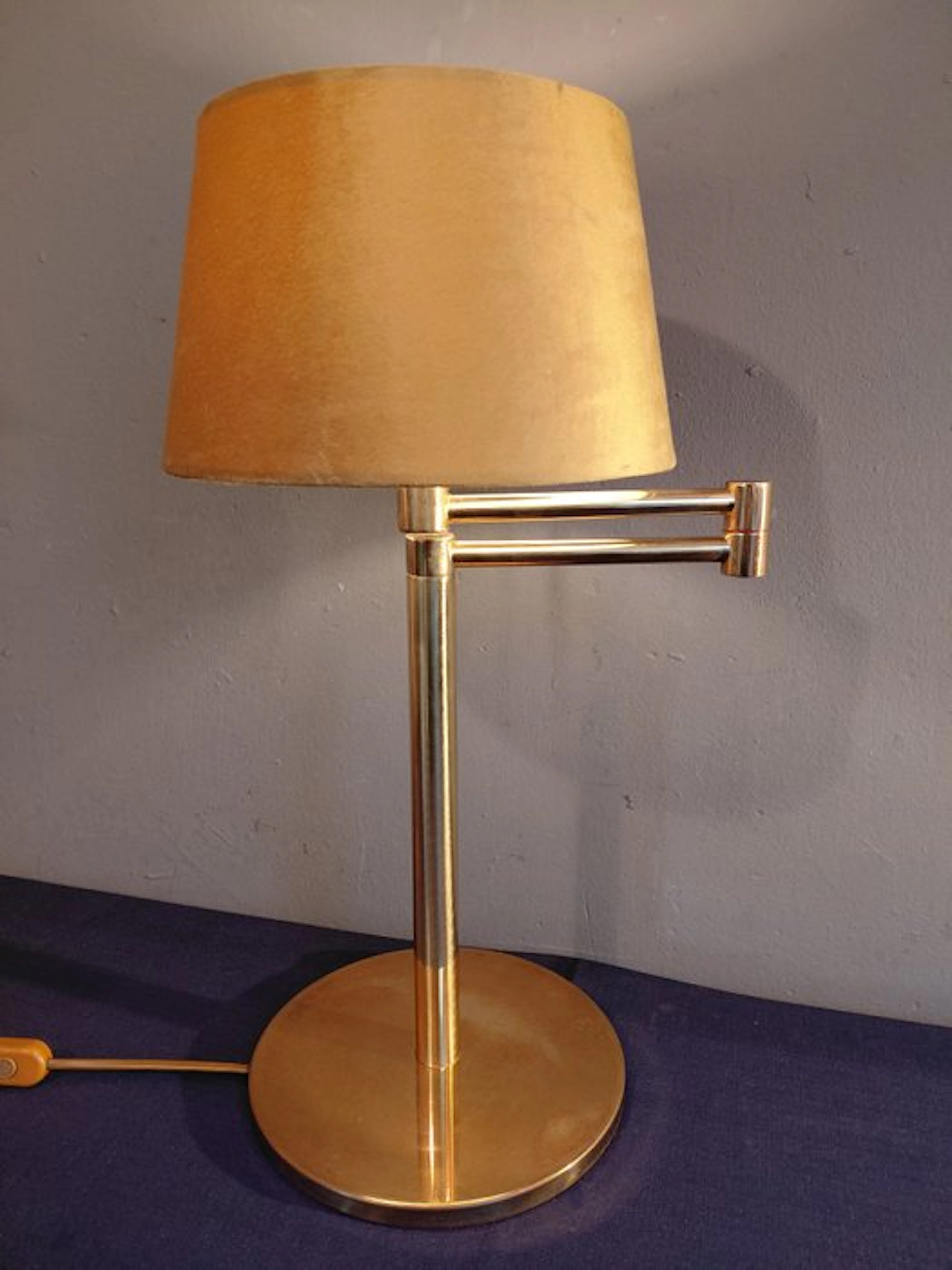 Desk lamp - Brass - Zwenkarm
