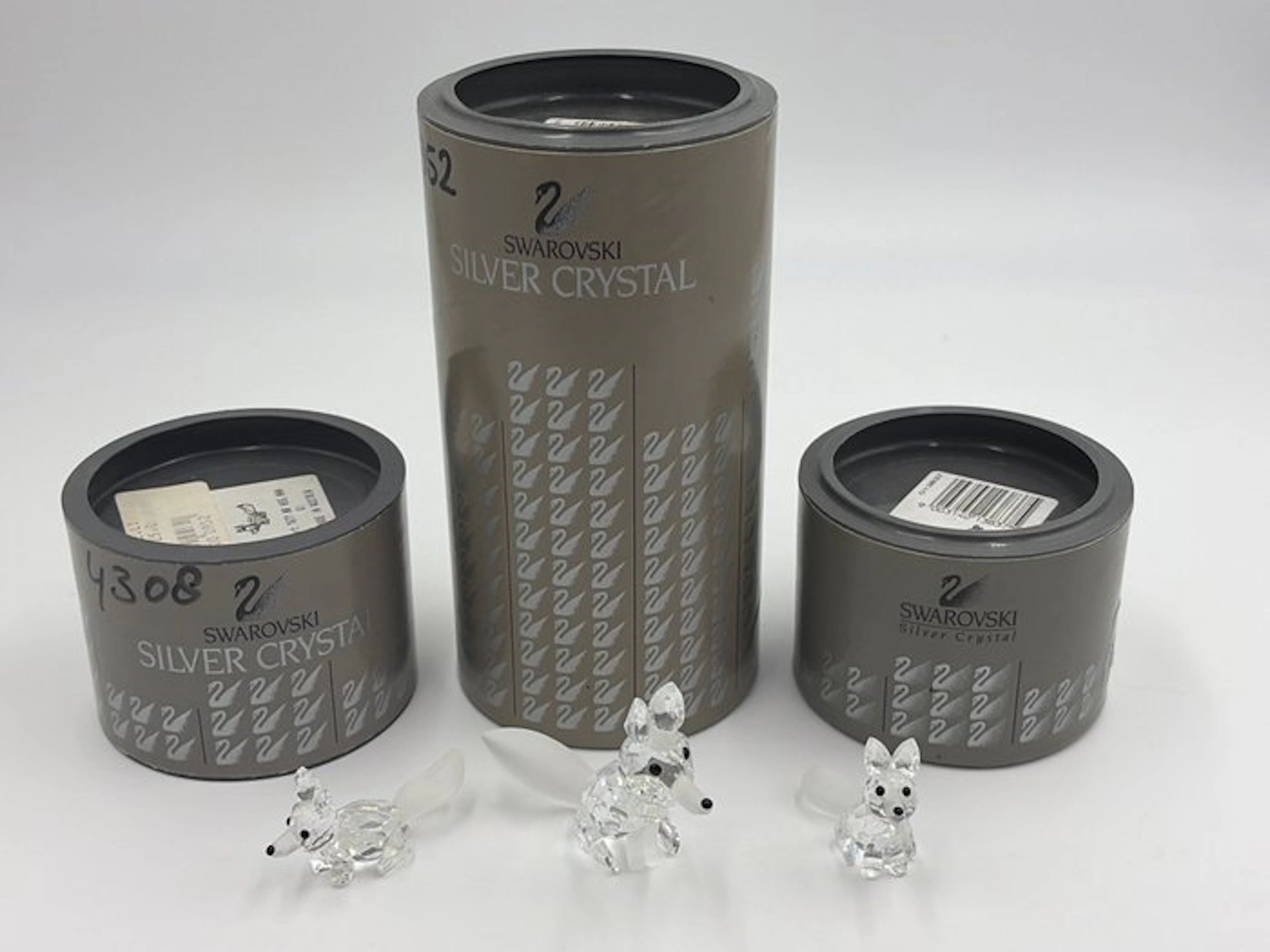 Swarovski - Figurine - Vossen (3) - Crystal