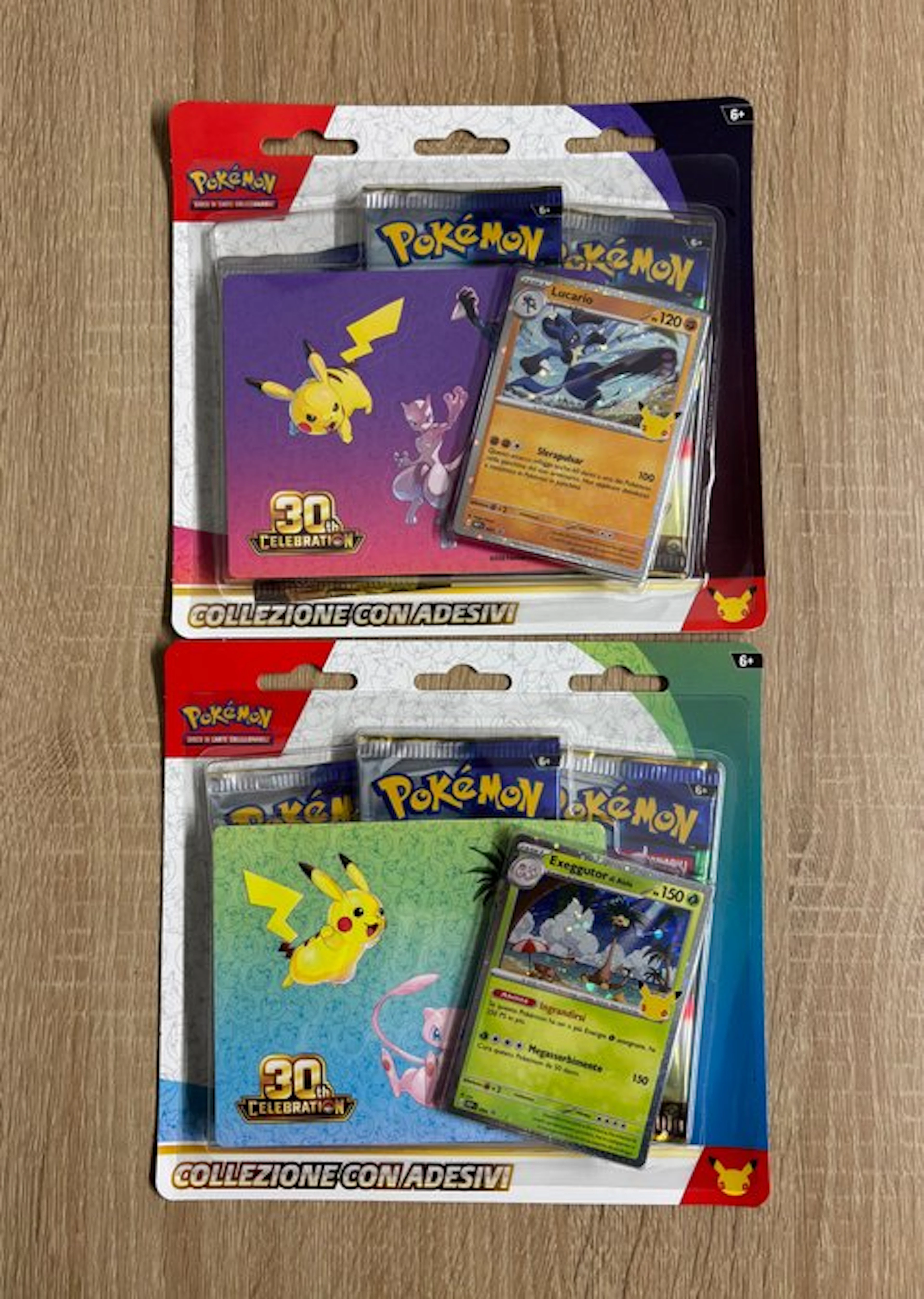 Pokémon - 2 Blister pack - 30TH pokemon - Mega Evolution