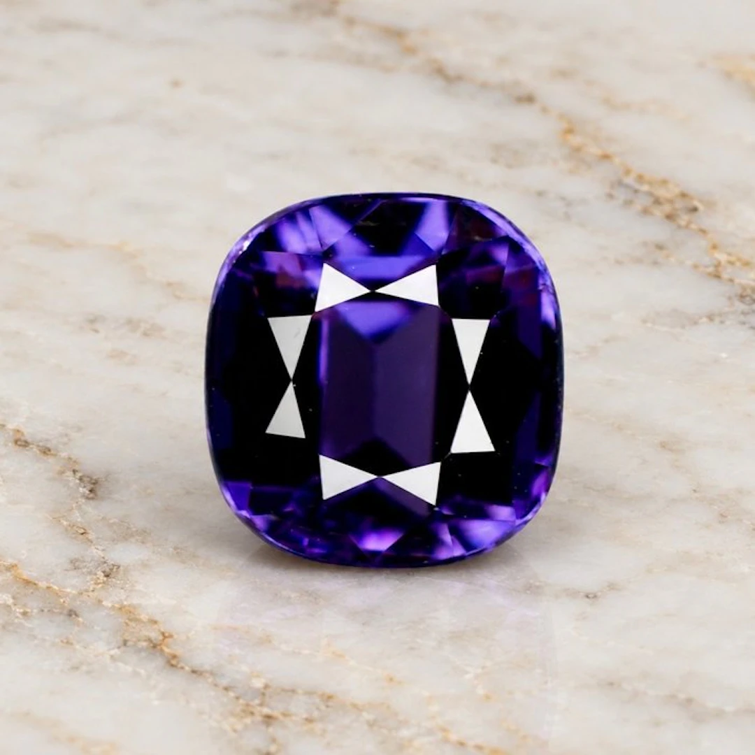 Purple, Blue Spinel - 1.05 ct - International Gemological Institute (IGI)