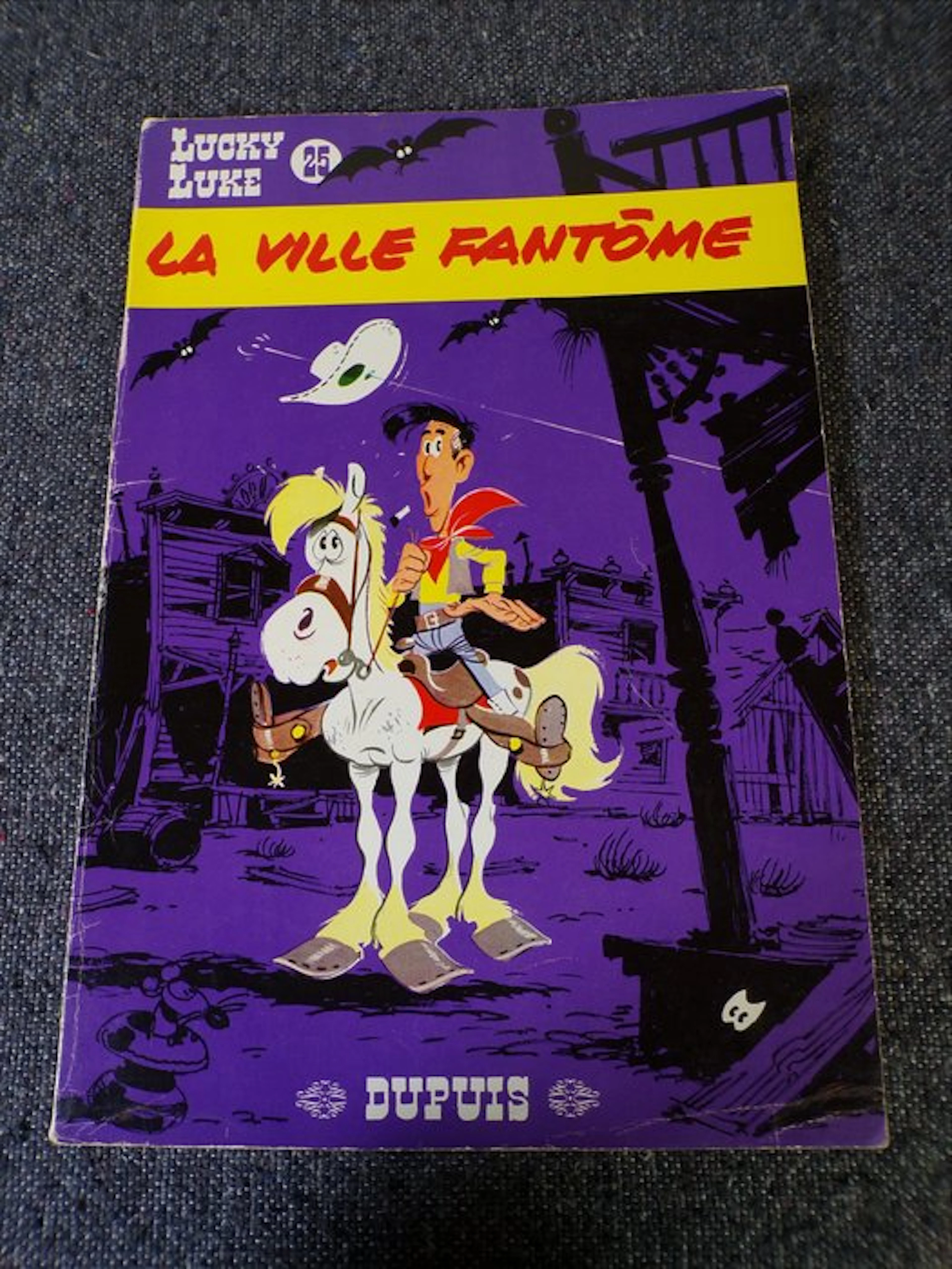 Lucky Luke T25 - La Ville fantôme - B - 1 Album - First edition - 1965