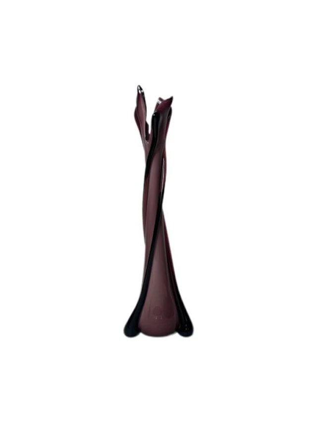 Vase - blown glass - Empoli - Mid-century - 49 cm high vase
