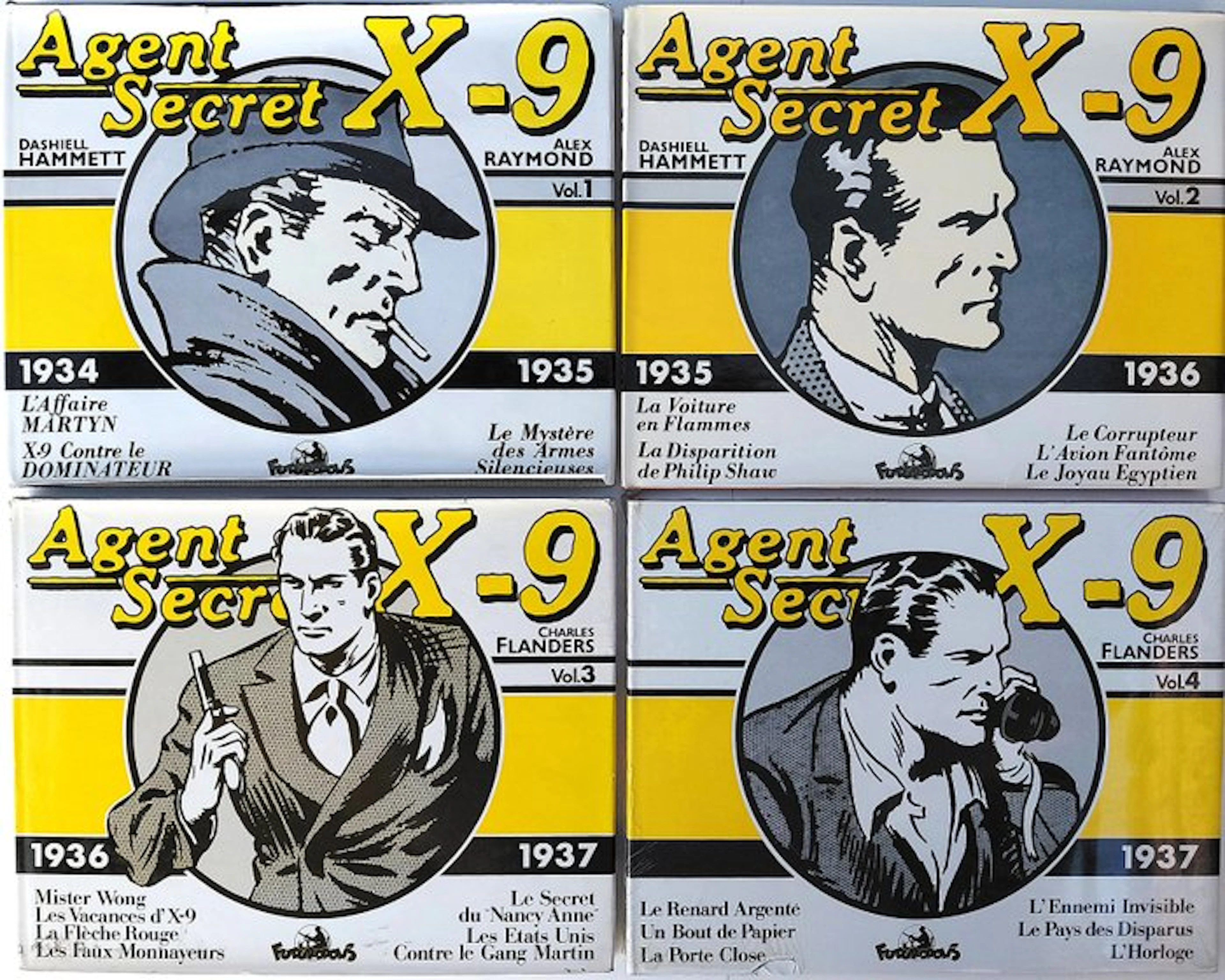 Agent Secret X-9 T1 à T4 - Série complète - 4x C + 4x...