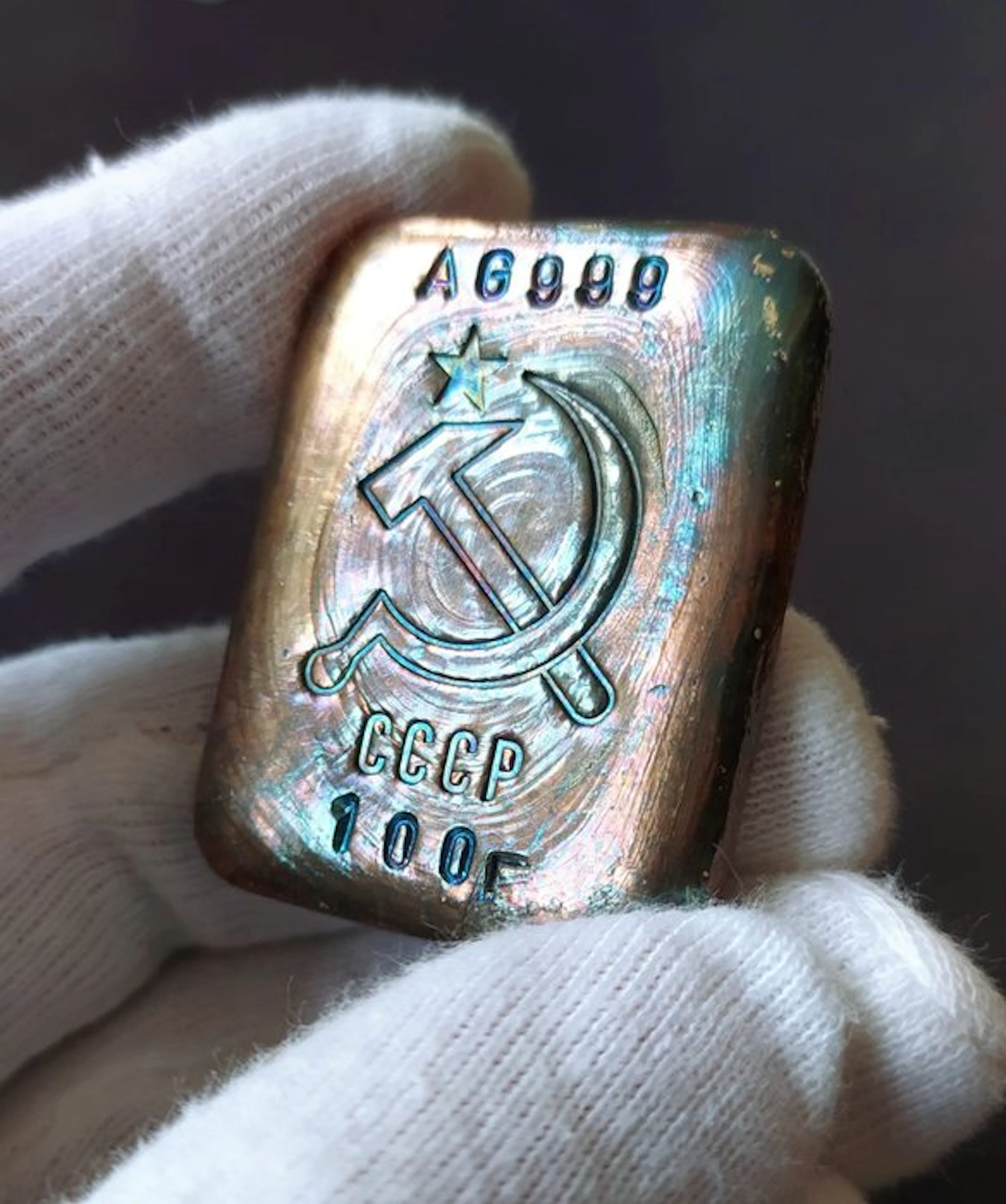 100 grams - Silver .999 - With certificate (No reserve price)