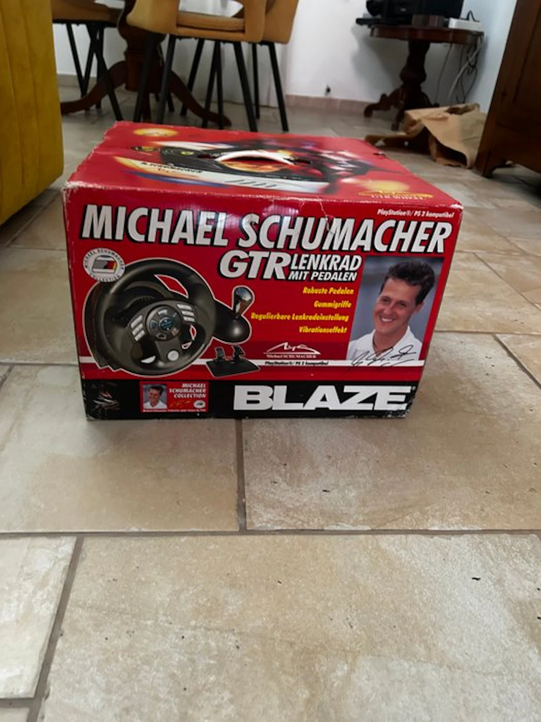 Blaze - GTR Wheel - Michael Schumacher GTR Wheel - Video game