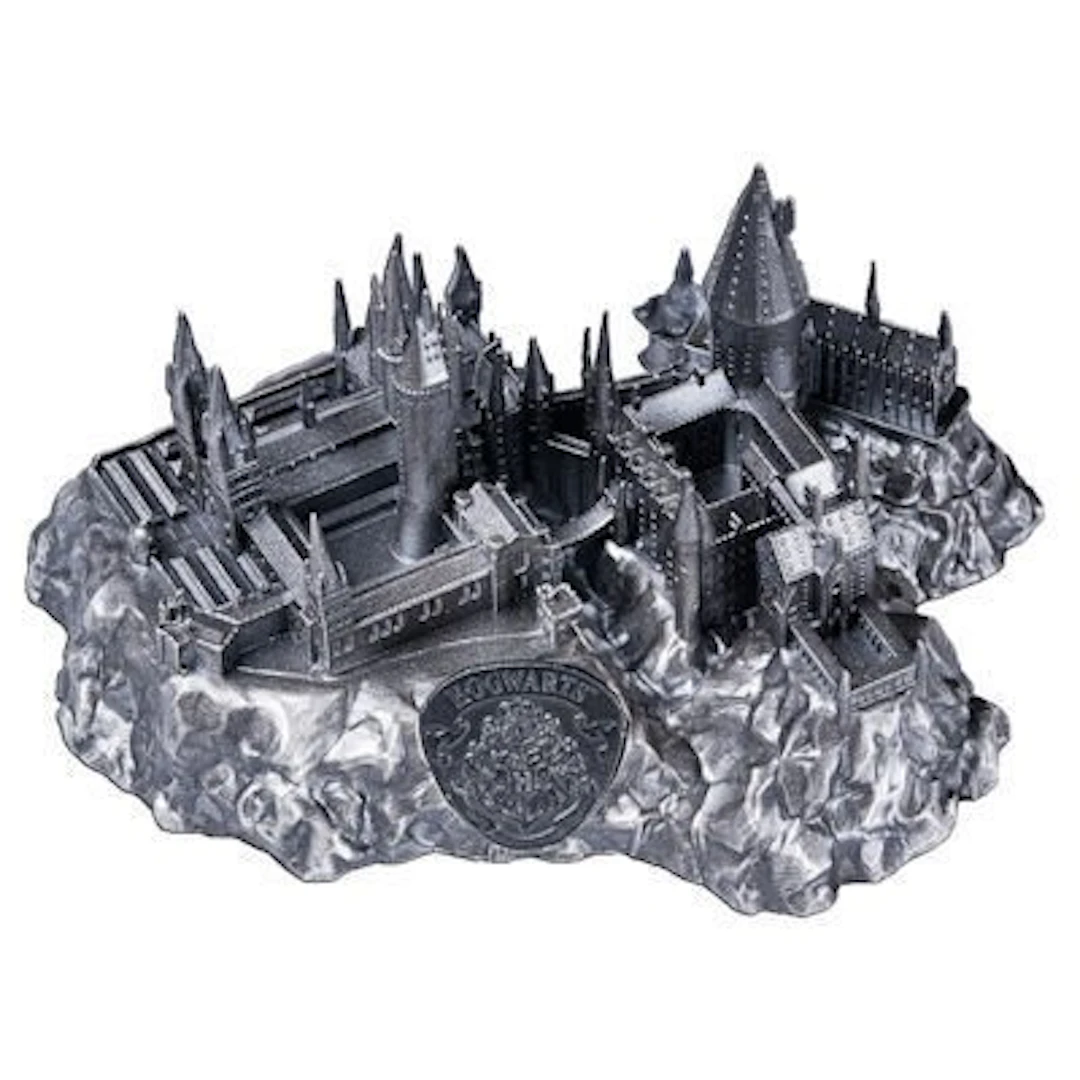 Samoa. 10 Dollars Harry Potter Hogwarts Schloss - 5 Oz Silber Antik Finish