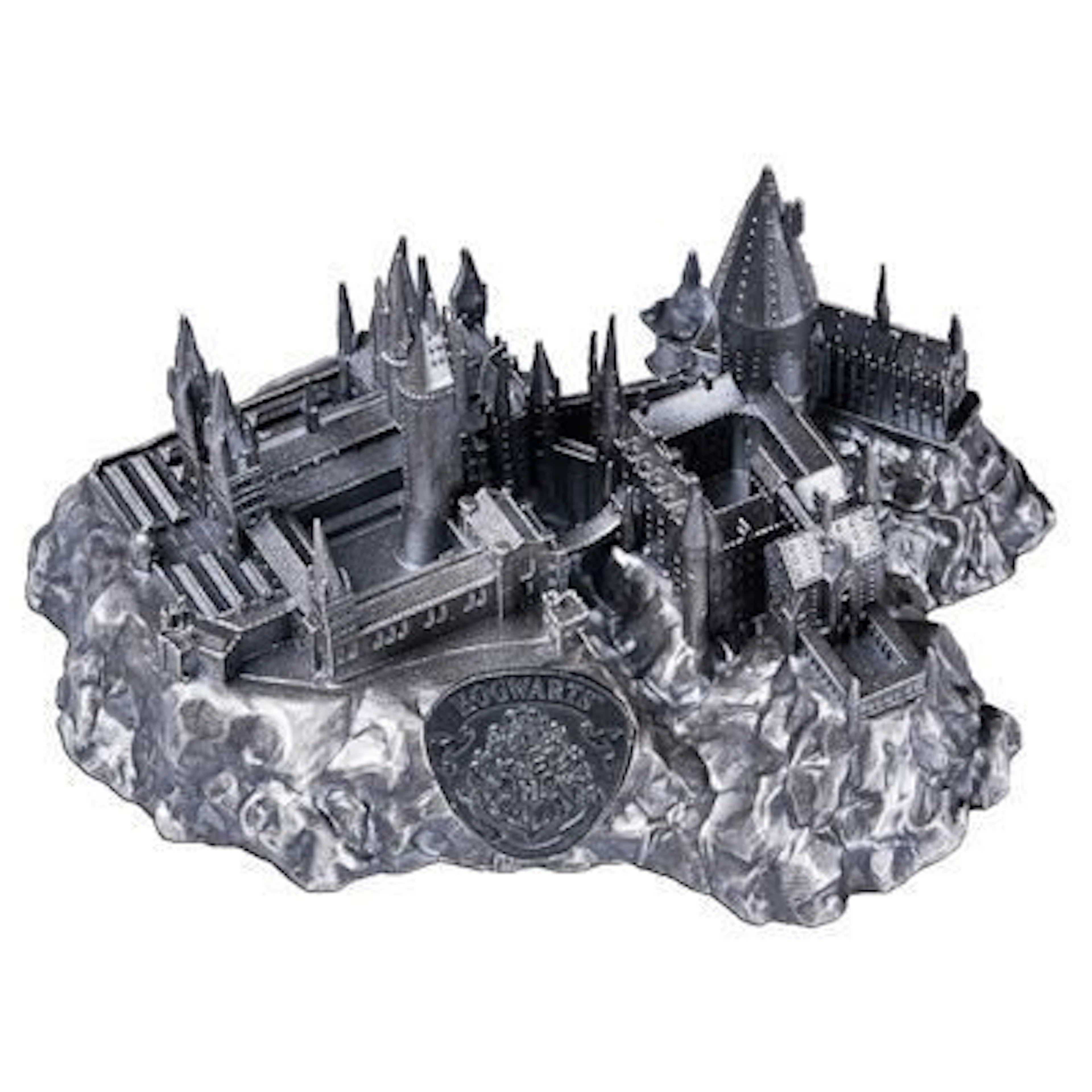 Samoa. 10 Dollars Harry Potter Hogwarts Schloss - 5 Oz Silber Antik Finish