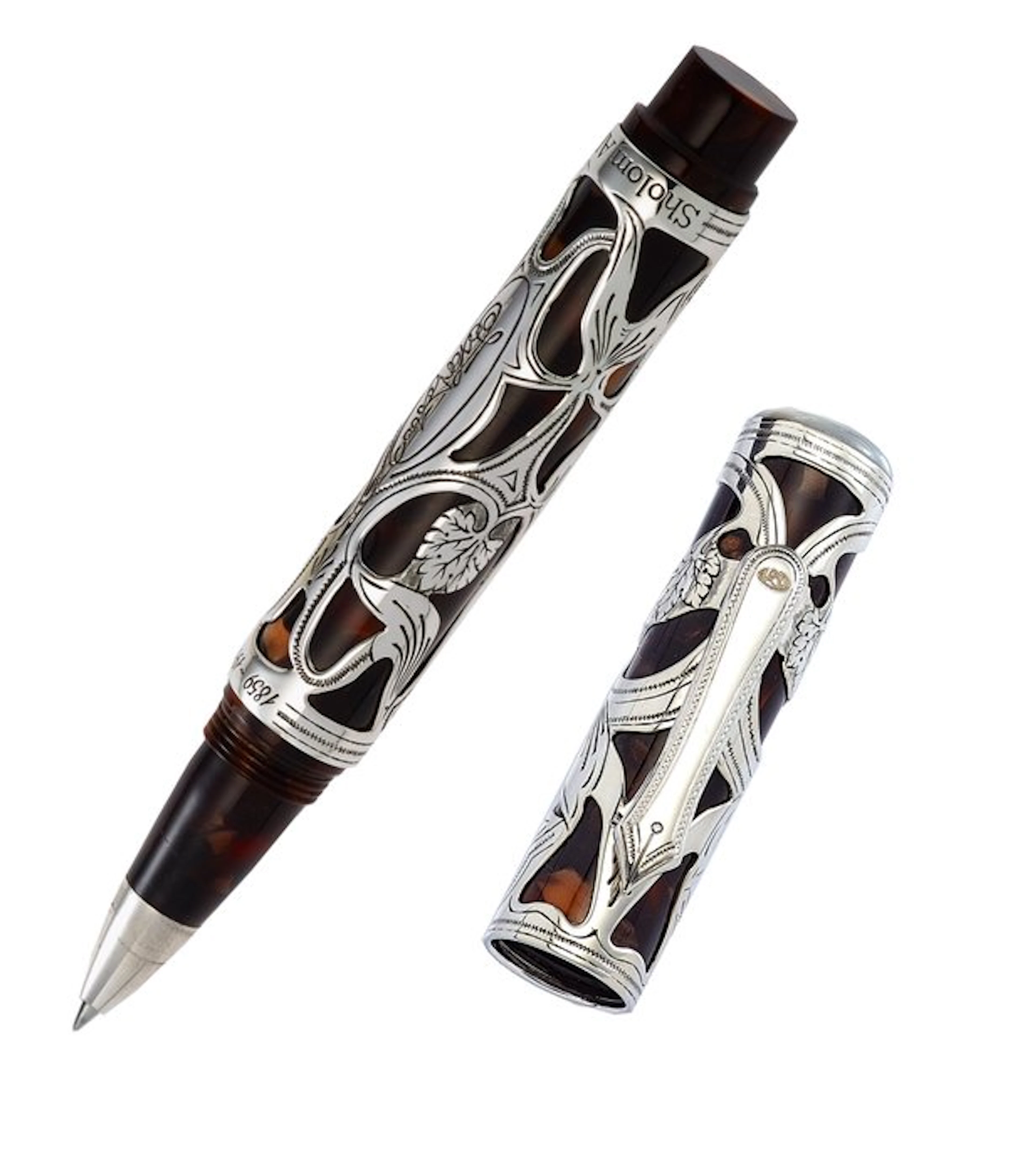 URSO - Roller Sholom Aleichem in argento 925 - Fountain pen