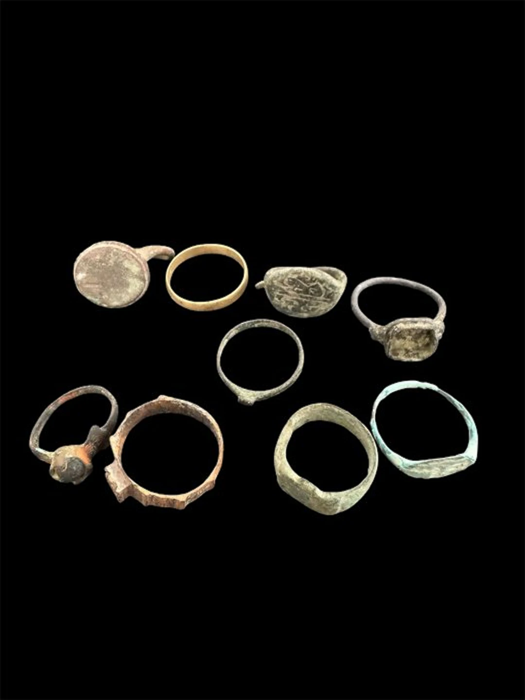 Late Roman/Early Byzantine Bronze Collection of 9 ancient...