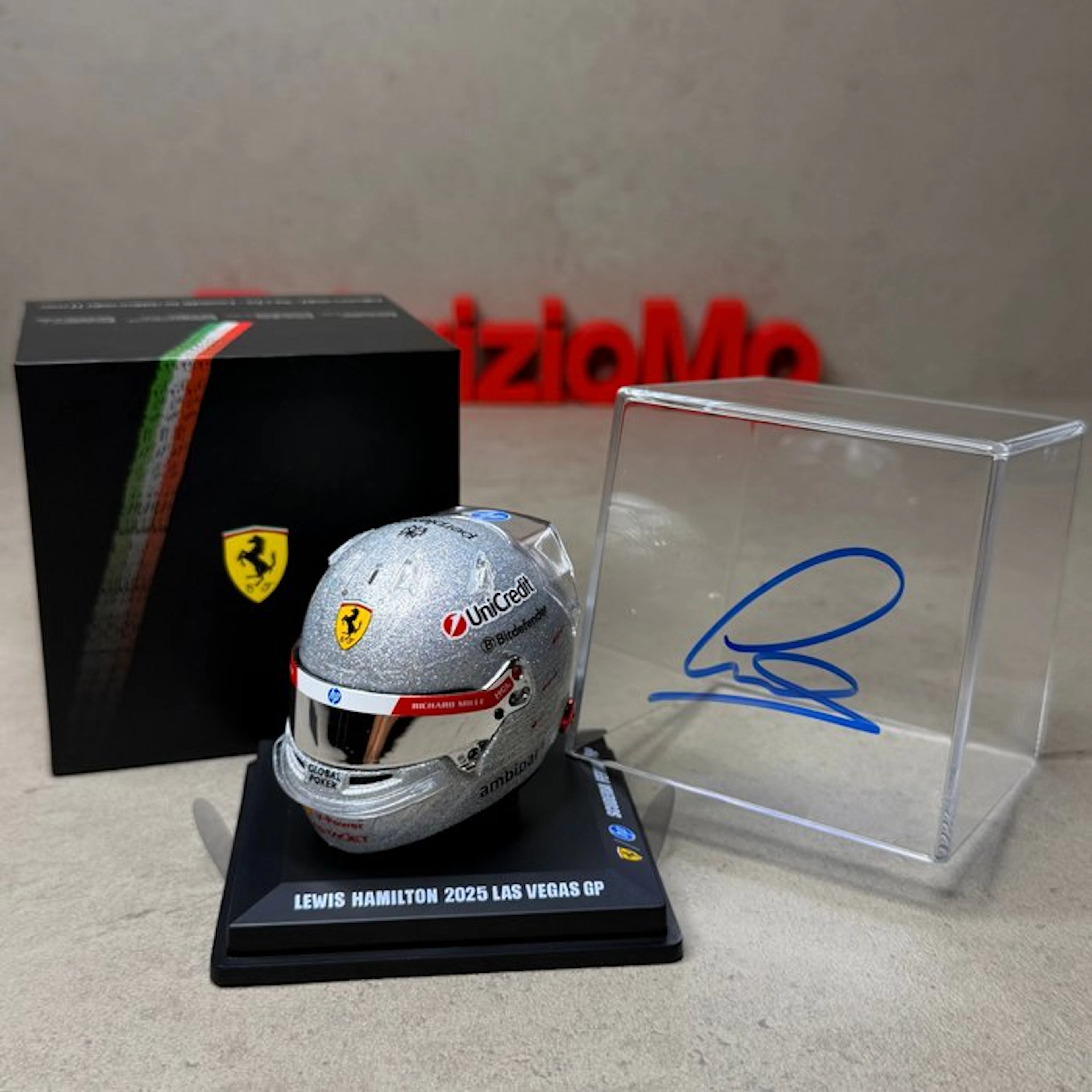 Ferrari - Lewis Hamilton - 2025 Las Vegas GP - 2025 - 1:5 scale helmet
