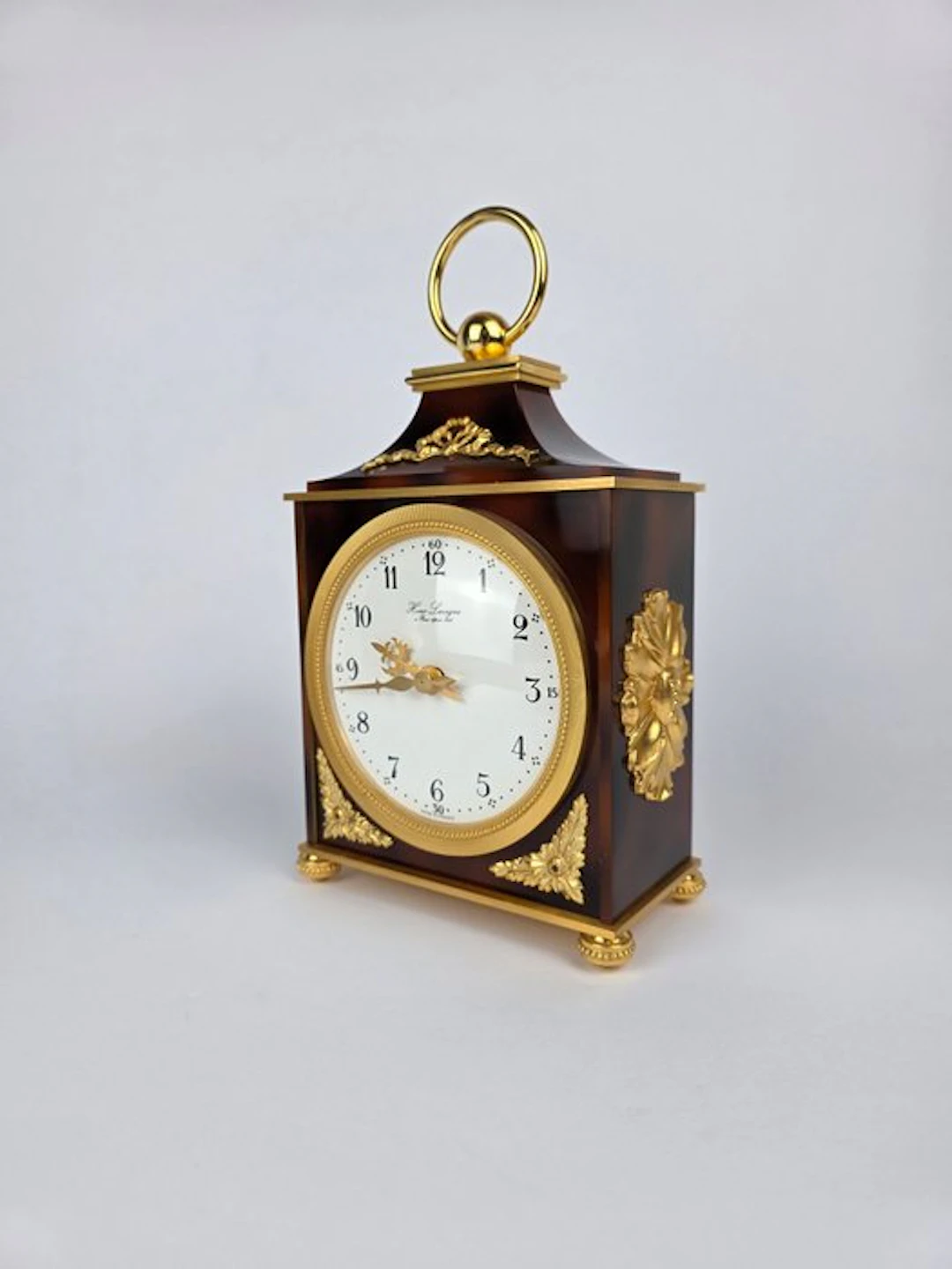Mantel clock - Hour Lavigne Paris - - Gilt bronze - 1980-1990