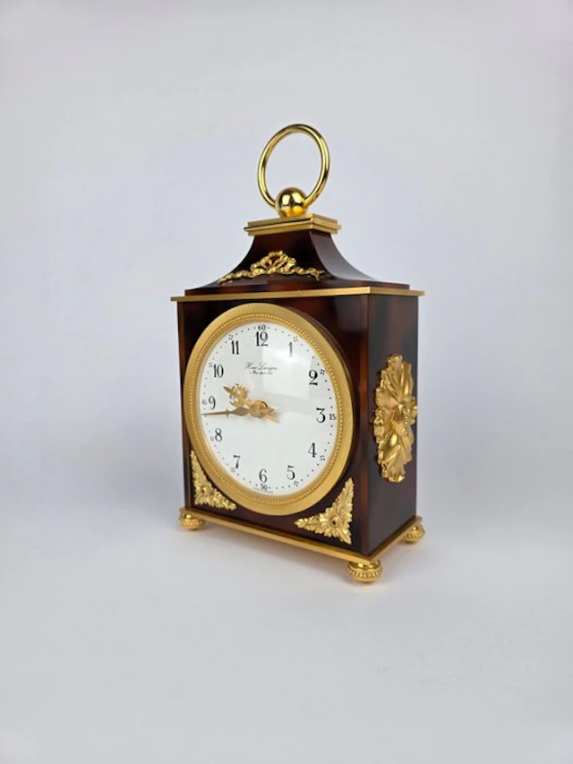 Mantel clock - Hour Lavigne Paris - - Gilt bronze - 1980-1990