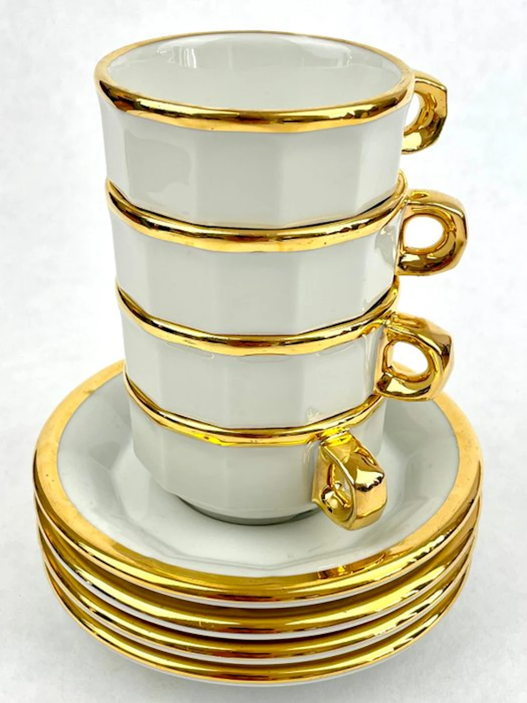 Pillivuyt - Coffee service (8) - Petit Crème - Porcelain