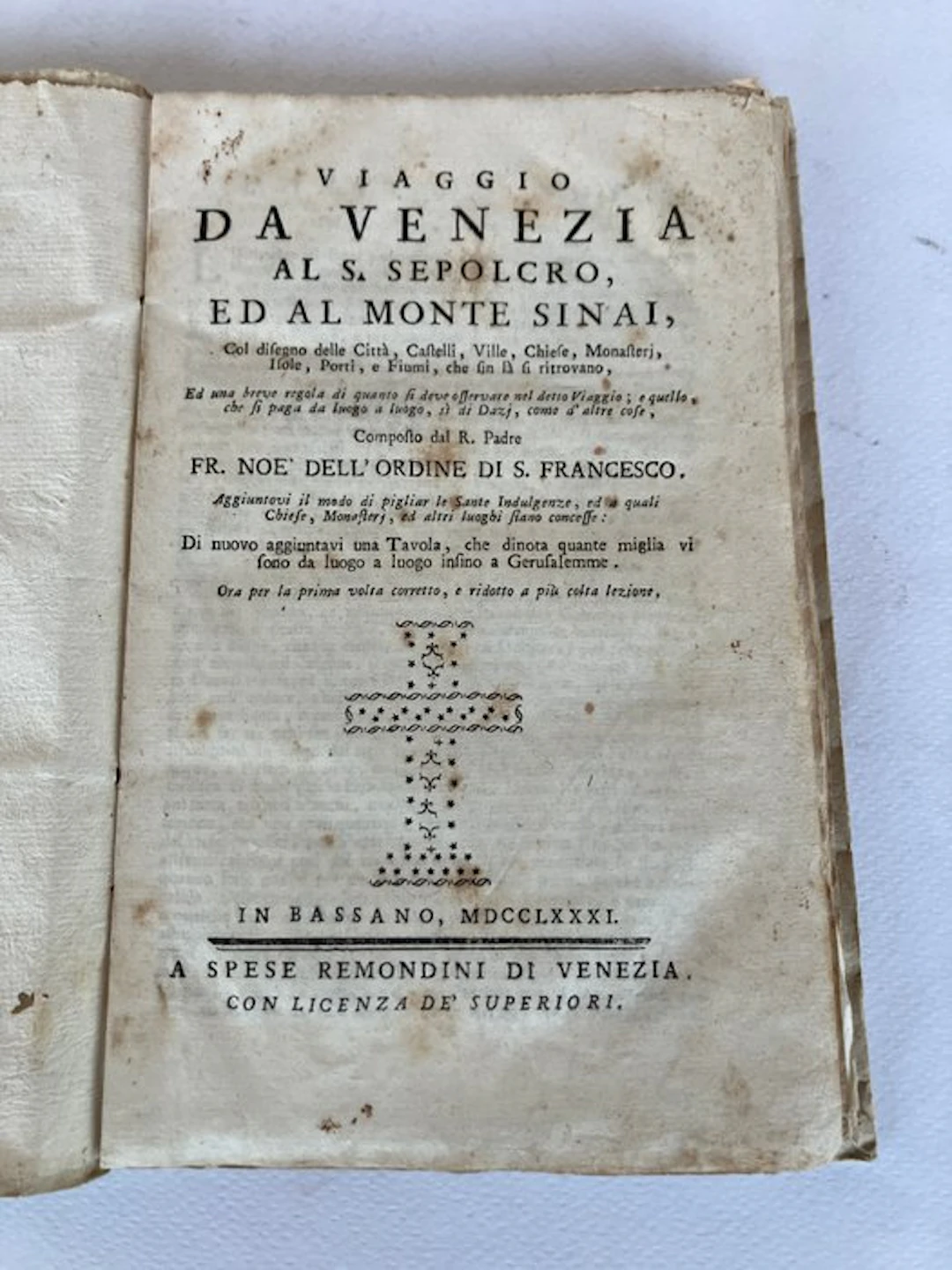 Fr. Noè dell'Ordine di S