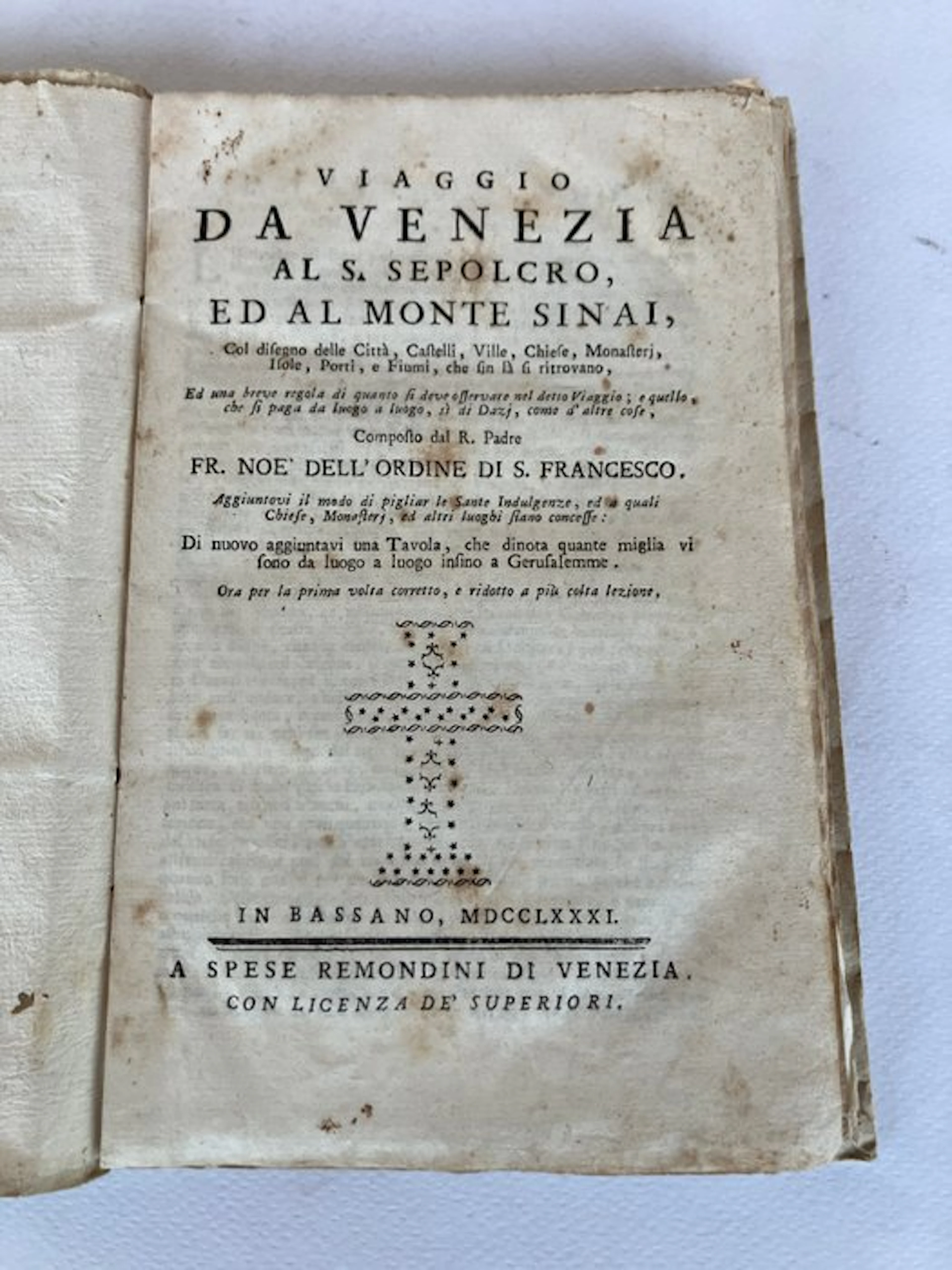 Fr. Noè dell'Ordine di S