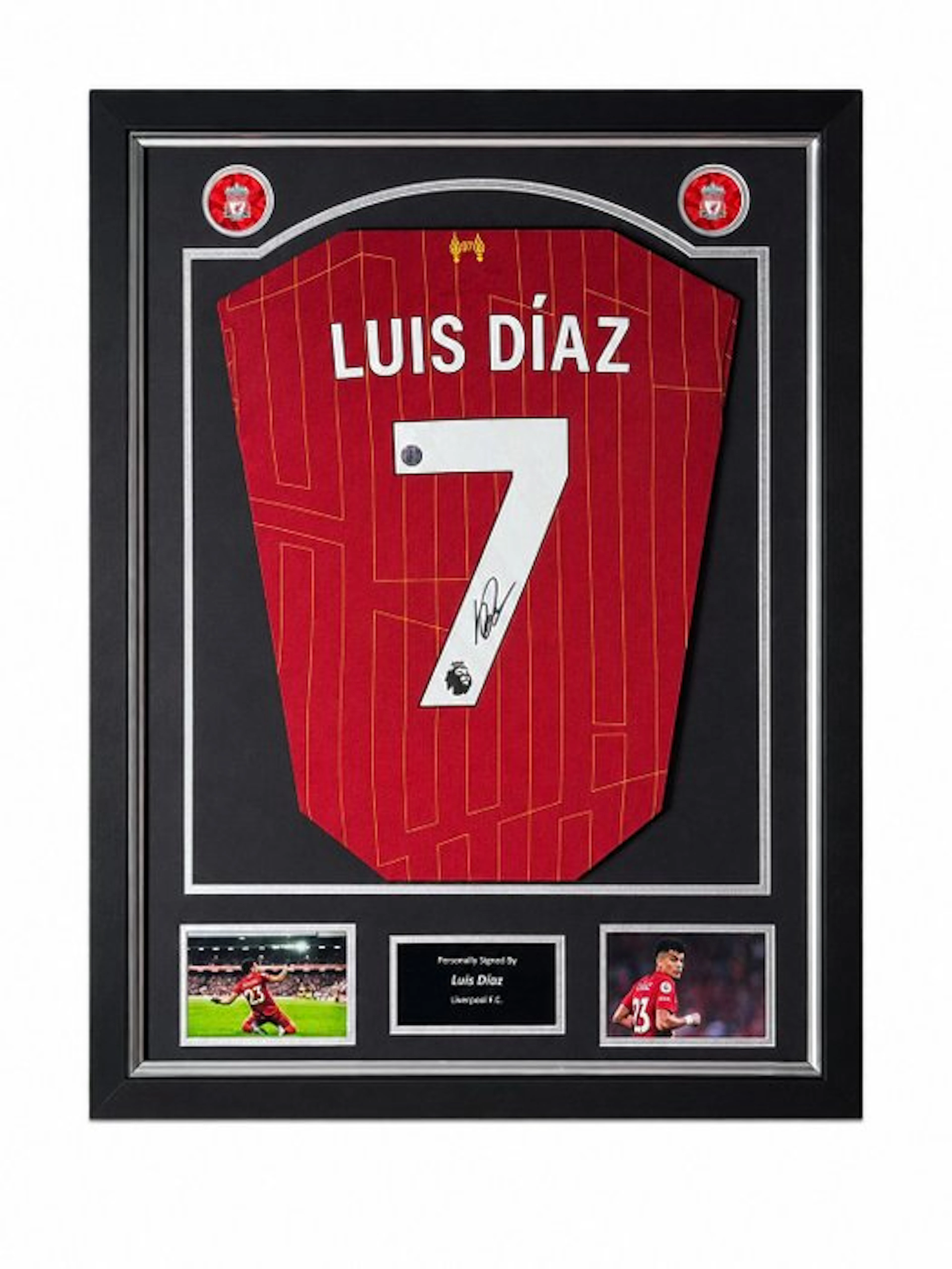 Liverpool - Premier League - Luis Díaz Signed Liverpool...