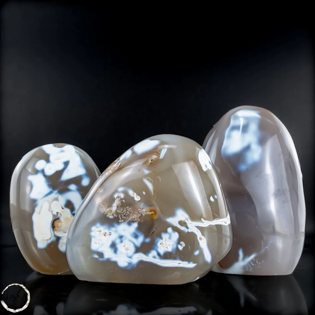 Exclusive Orca Agate Set – Powerful drawing in natural...