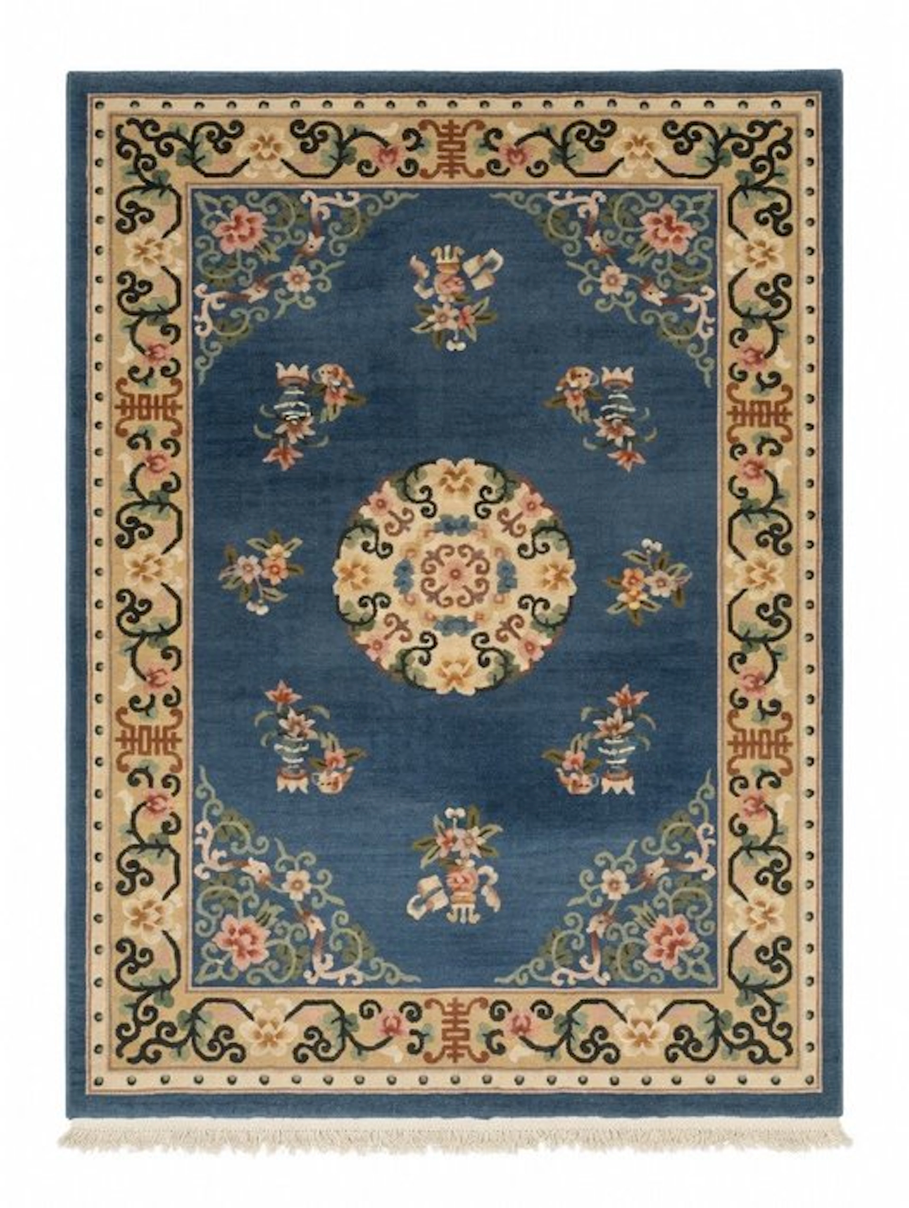 Carpet - 350 cm - 250 cm - Chinese Hand Knotted