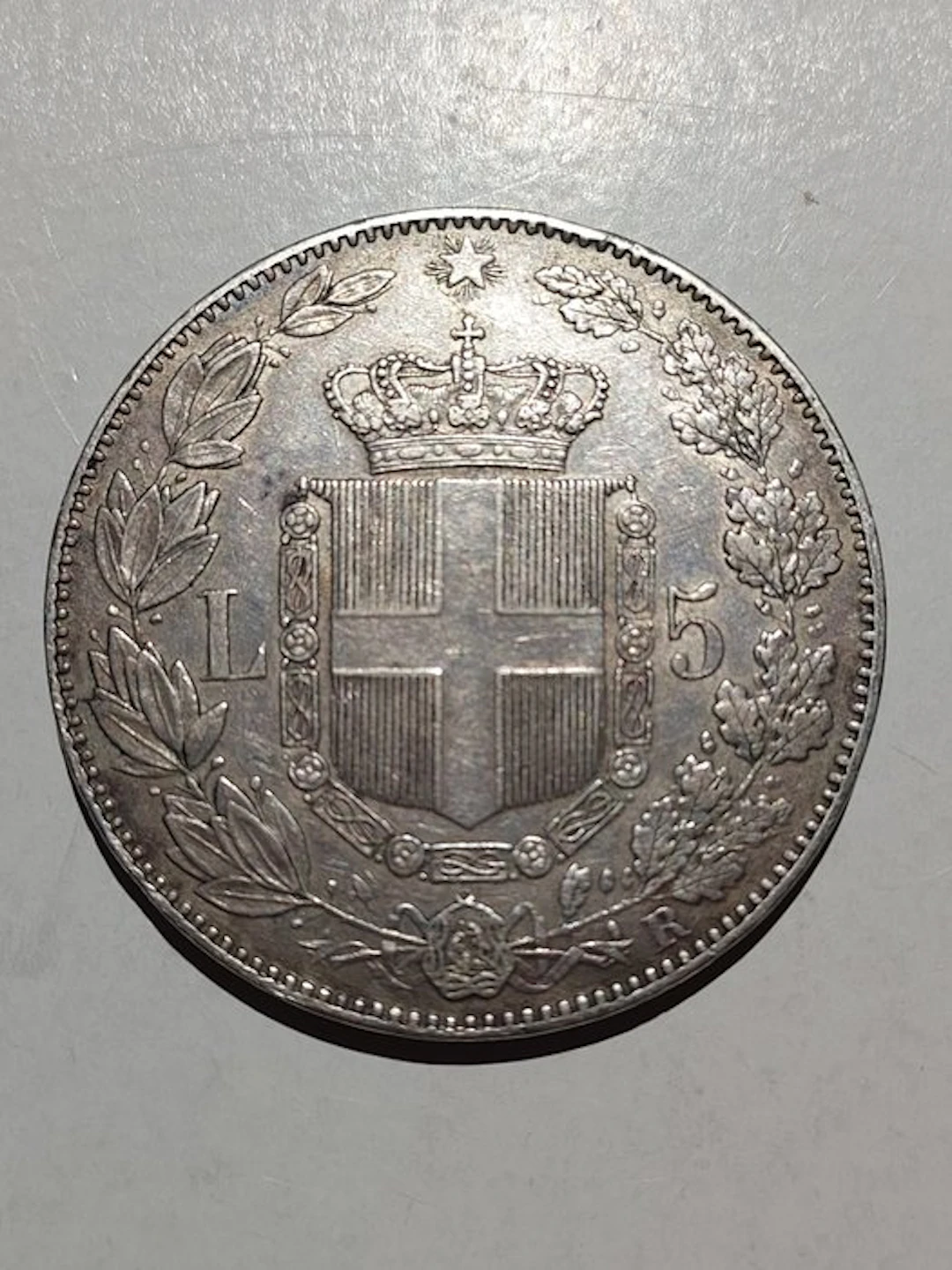 Italy, Kingdom Umberto I. 5 Lire 1879 (No reserve price)