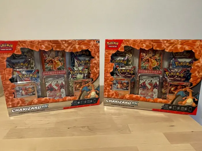 Pokémon - 2 Box - Charizard ex Premium Collection - Various sets | Barnebys