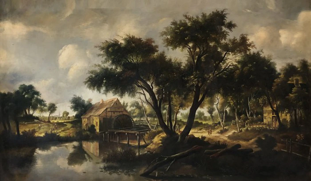 Eduardo Martínez Vázquez (1886-1971) - Le Vieux Moulin...