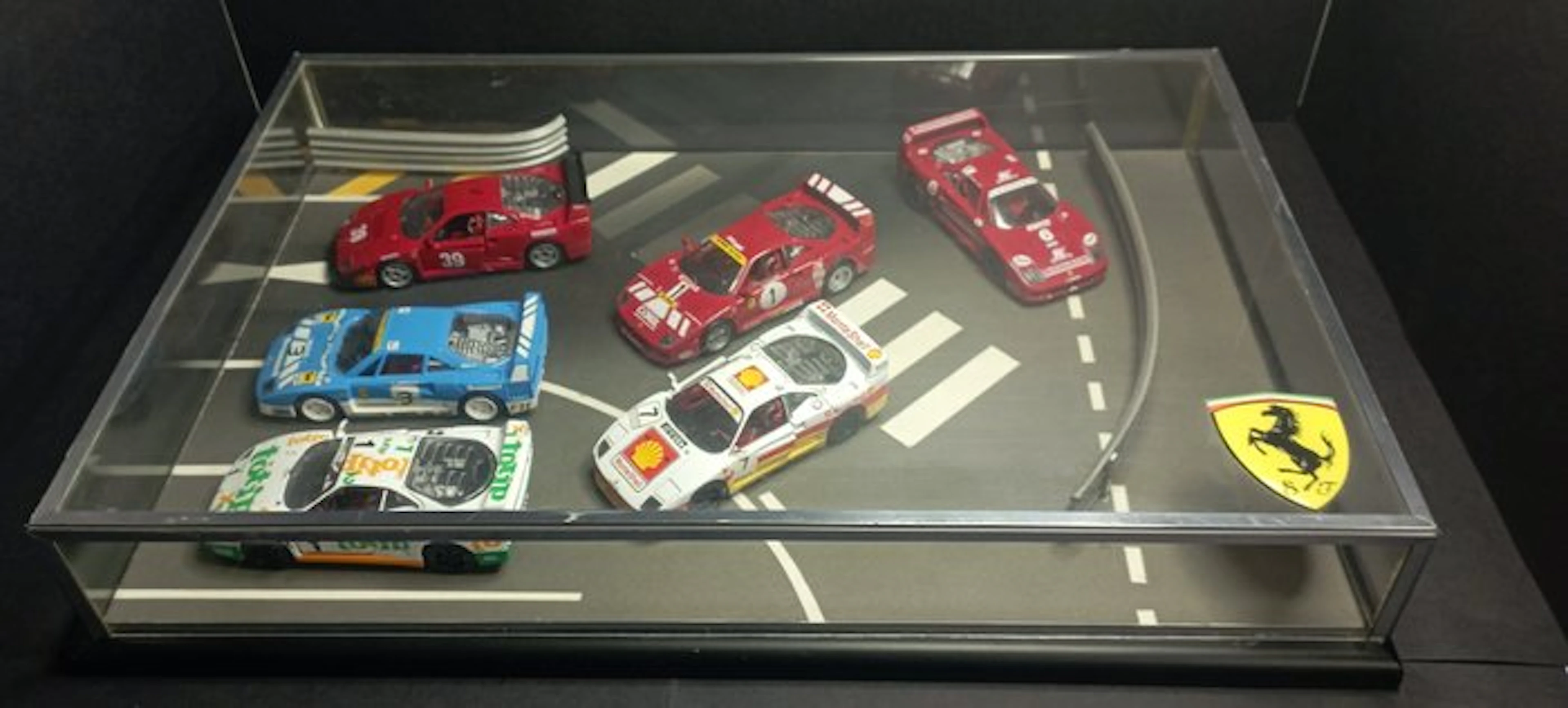 MICRO WORLD for La Mini Miniera - Diorama Ferrari F40 - 1980-1990 - Italy