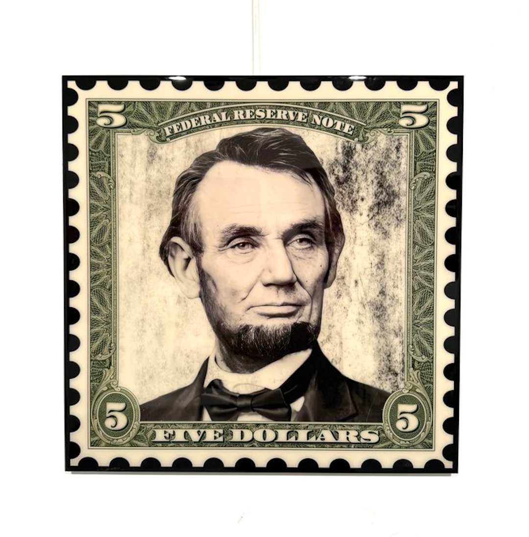 Van Apple - Lincoln Stamp
