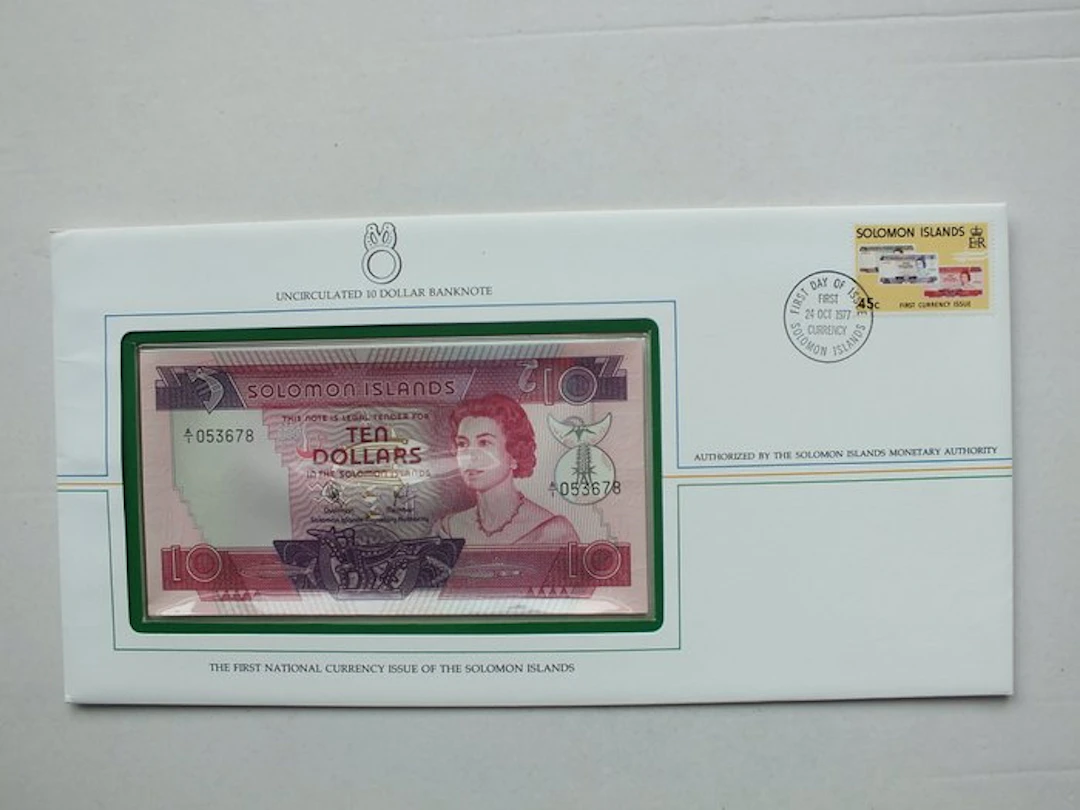 Solomon Islands. - 10 Dollars - ND (1977) - Pick 7a (No reserve price)