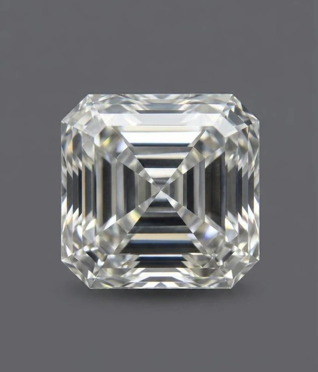1 pcs Diamond (Natural) - 0.92 ct - Emerald - K - VS2...
