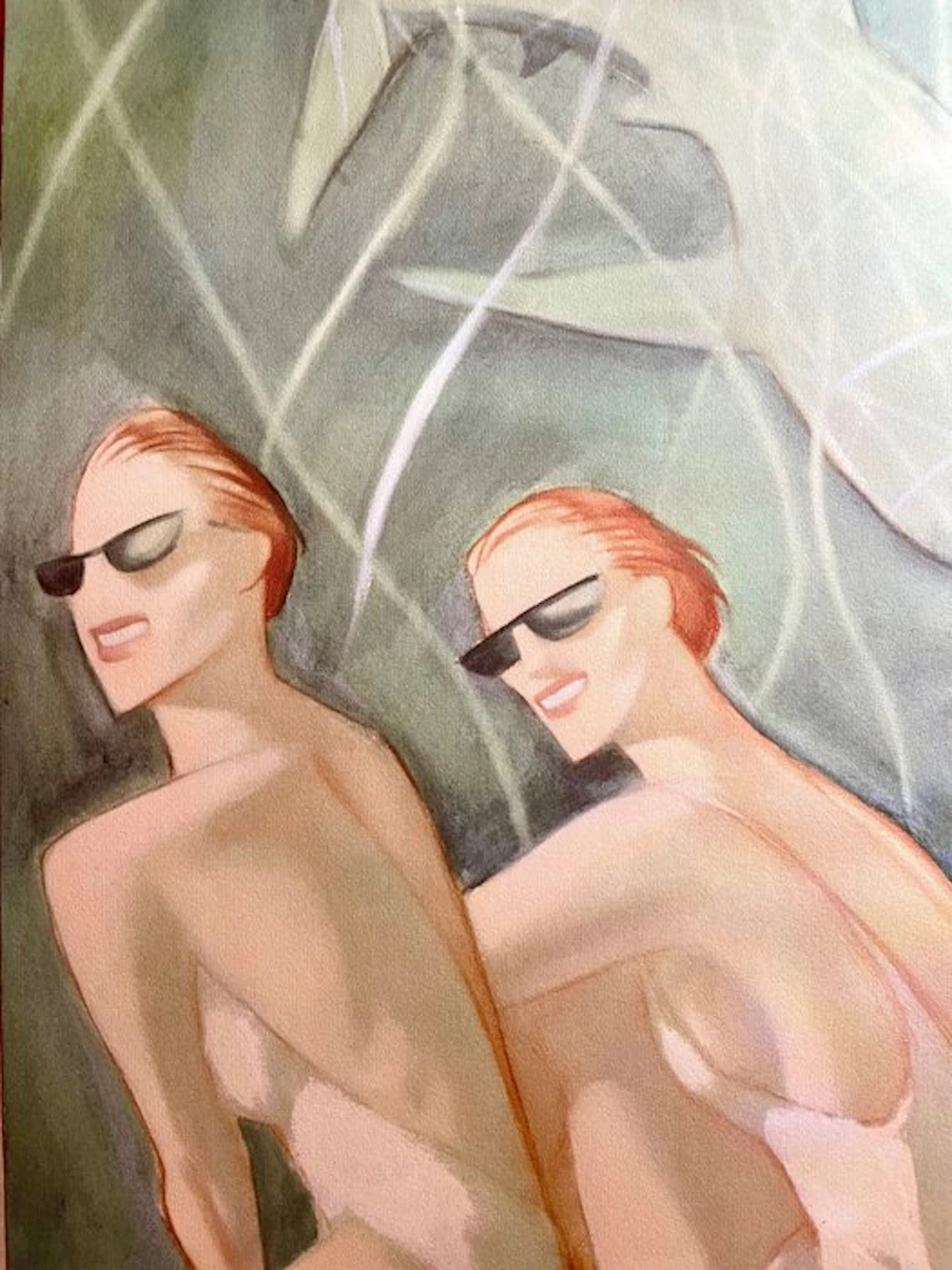 Fernando Vicente (1963) (after) - Swimmers (1989) - 1990s