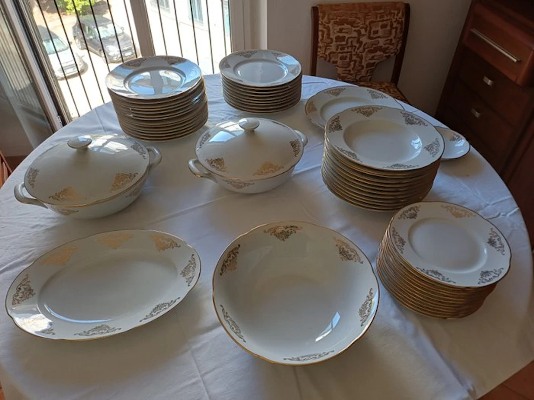 Richard Ginori - Table service for 12 (54) - Porcelain