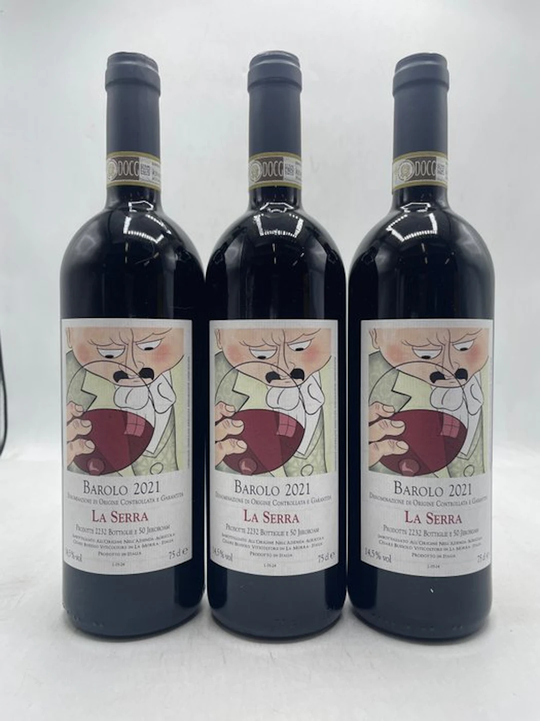 2021 Cesare Bussolo Barolo La Serra - Barolo - 3 Bottles (0.75L)