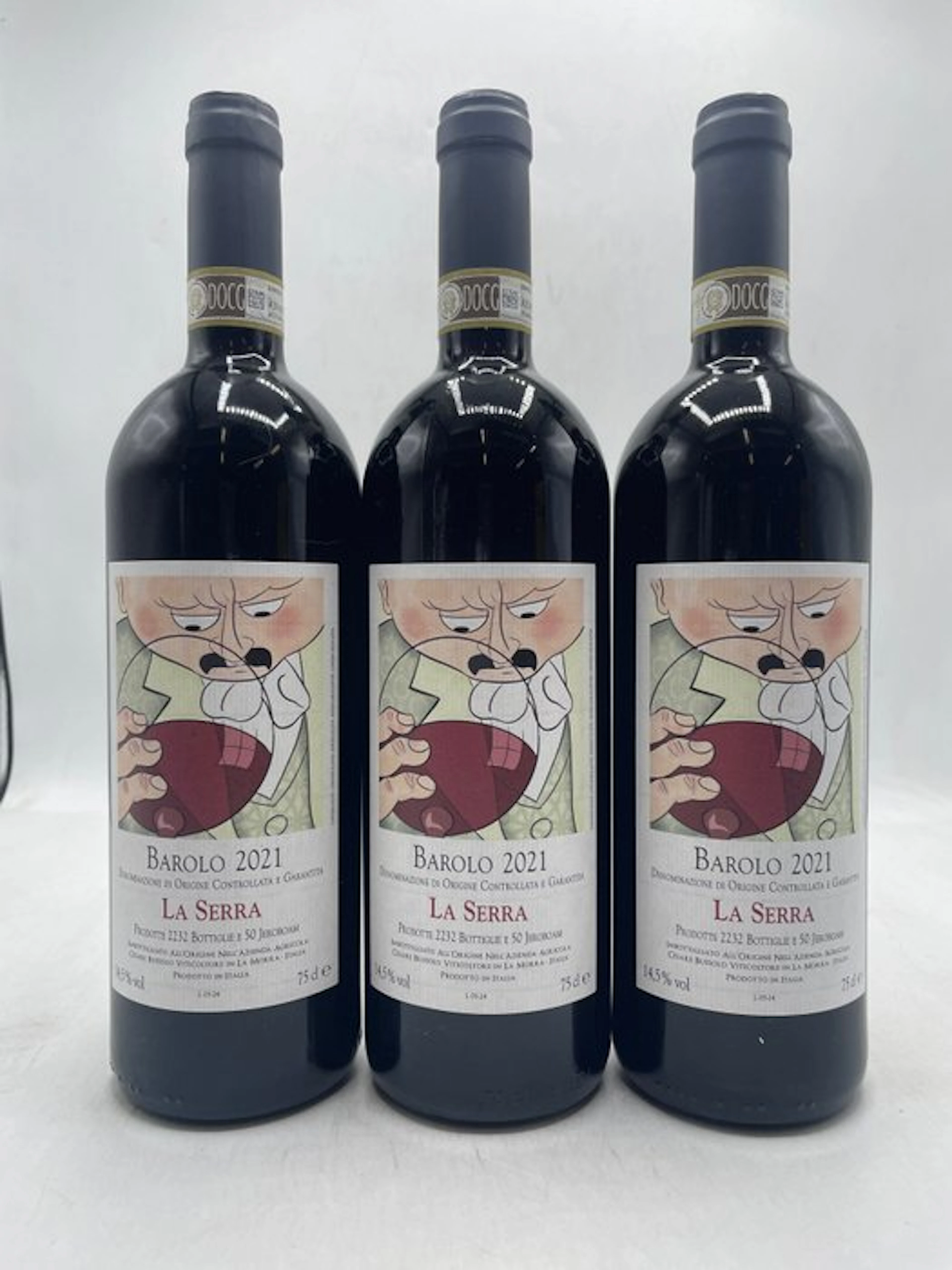 2021 Cesare Bussolo Barolo La Serra - Barolo - 3 Bottles (0.75L)