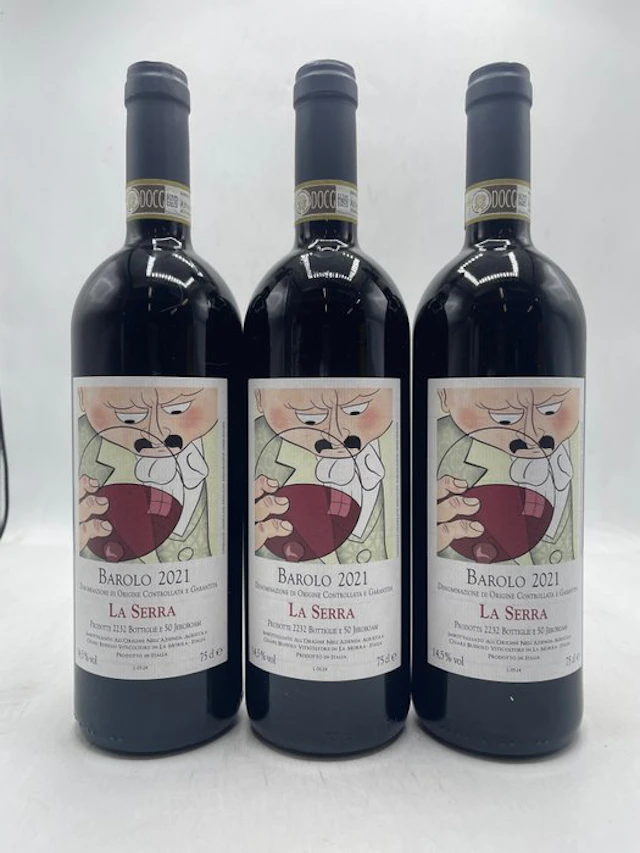 2021 Cesare Bussolo Barolo La Serra - Barolo - 3 Bottles (0.75L)
