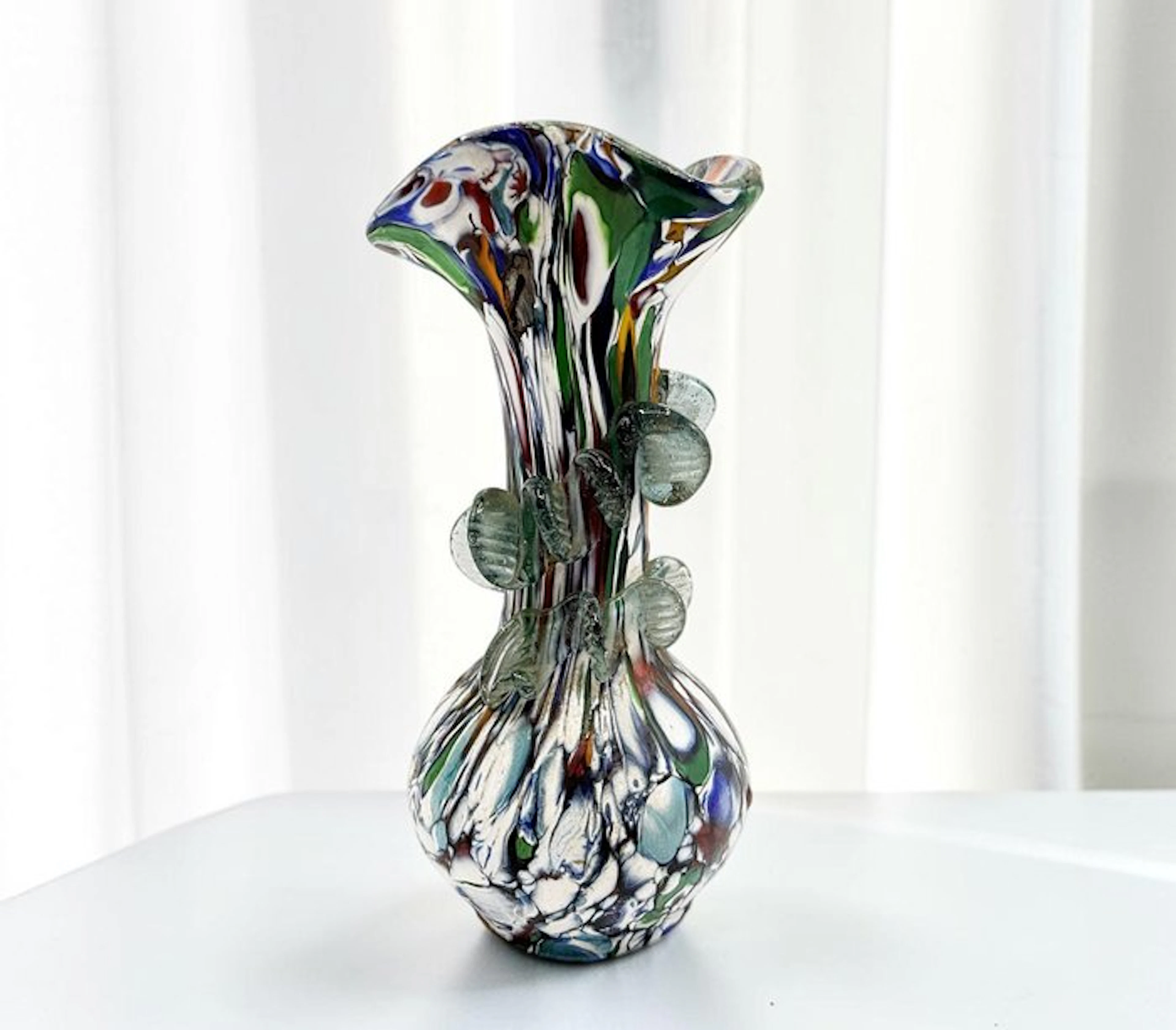 Vase - Glass - Murano Style