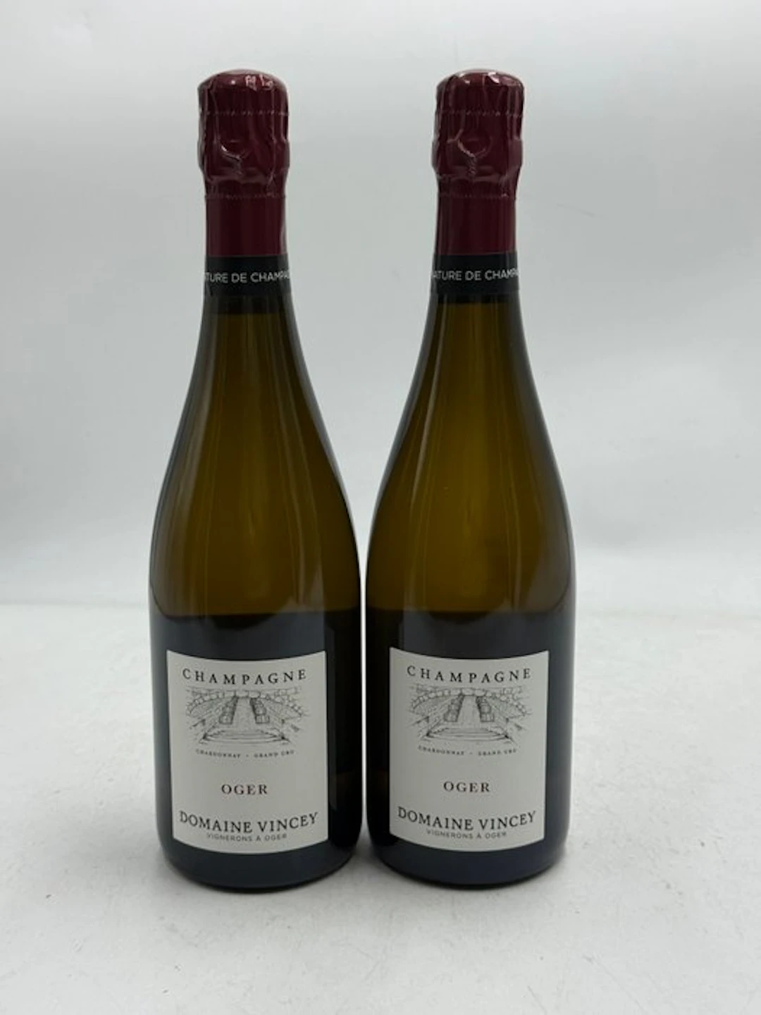Domaine Vincey, Oger - Champagne Grand Cru - 2 Bottles (0.75L)