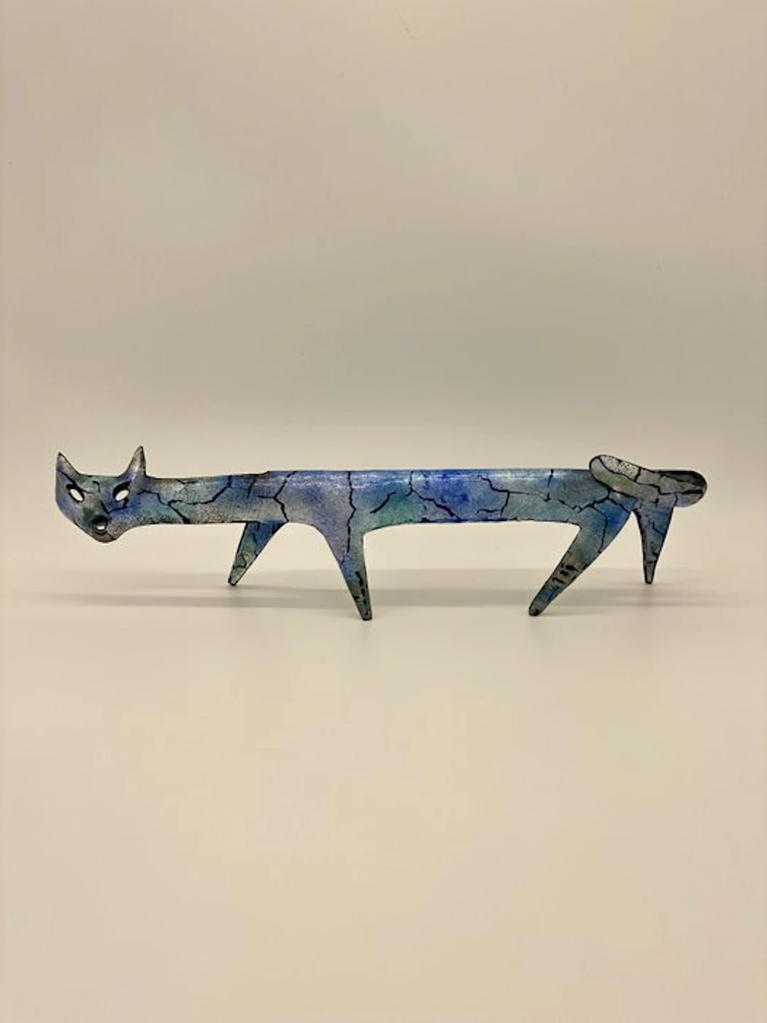 Gio Ponti (1891-1979) e Paolo de Poli (1905-1996) - Gatto scultura Padova