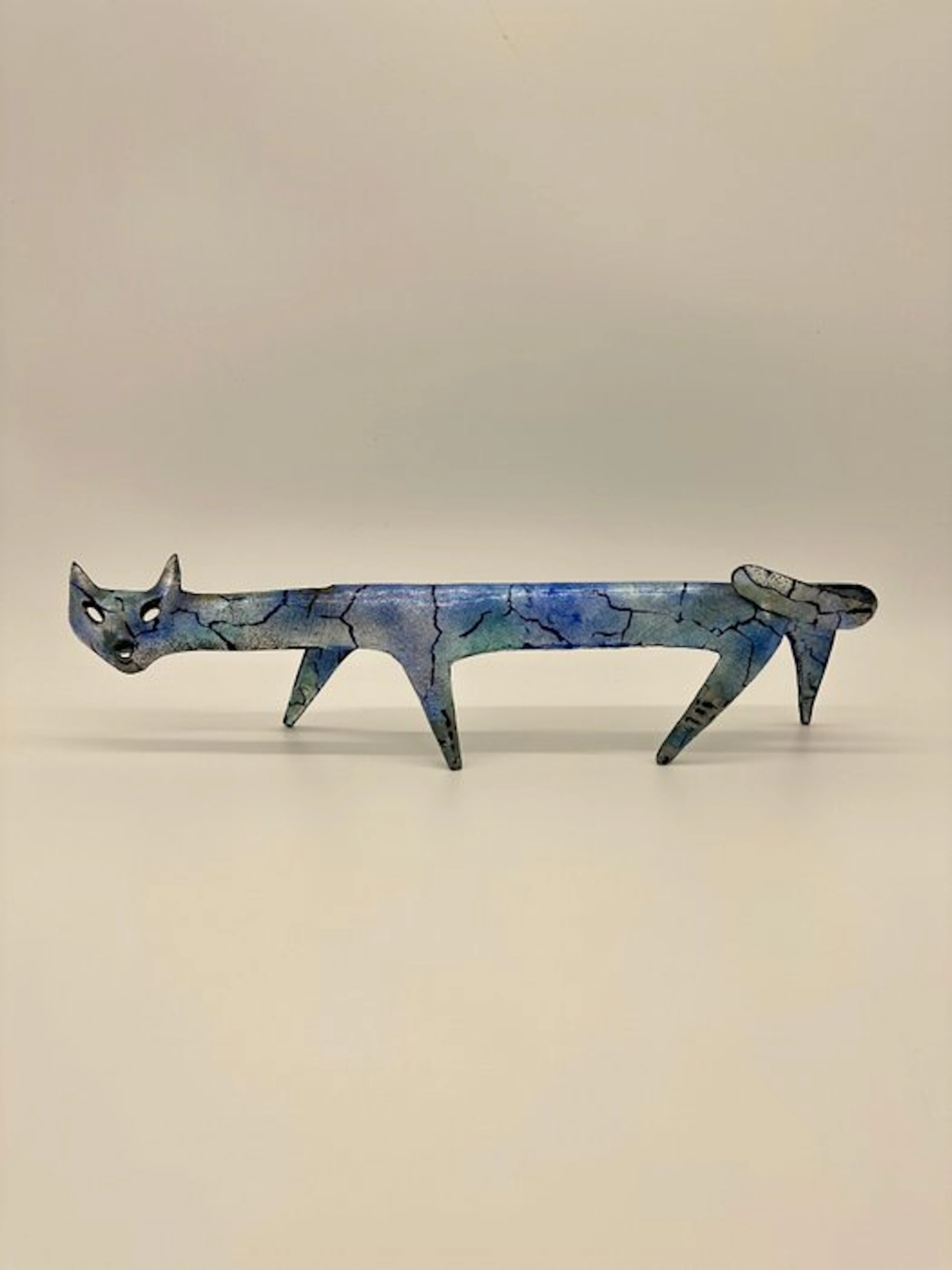 Gio Ponti (1891-1979) e Paolo de Poli (1905-1996) - Gatto scultura Padova