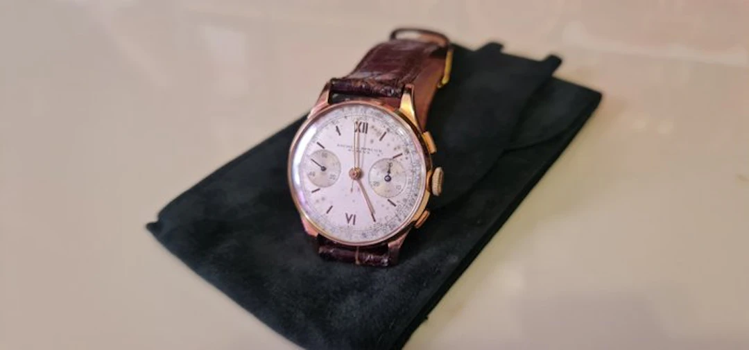 Baume & Mercier - chronograph 18k gold - Men - 1958